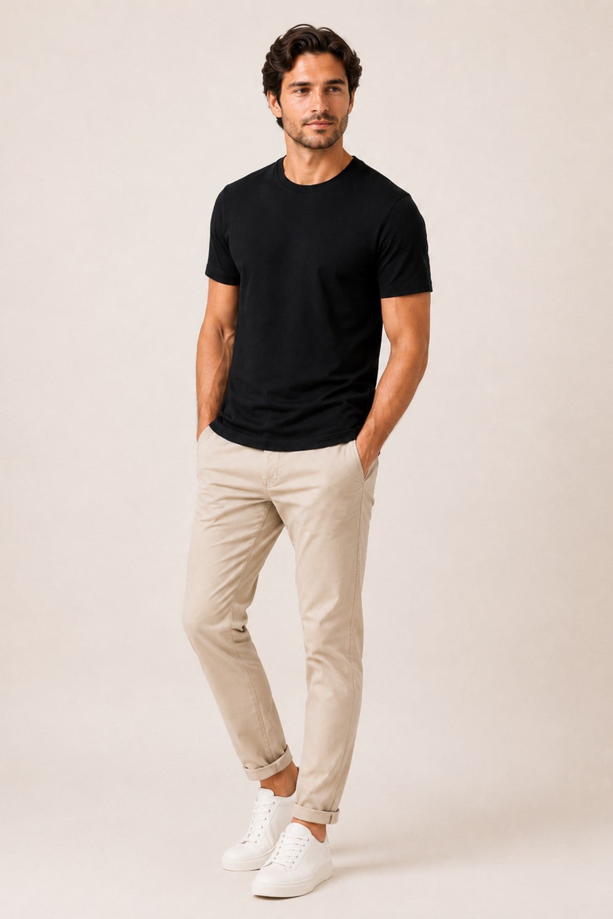 Siyah Soft Flex T-Shirt