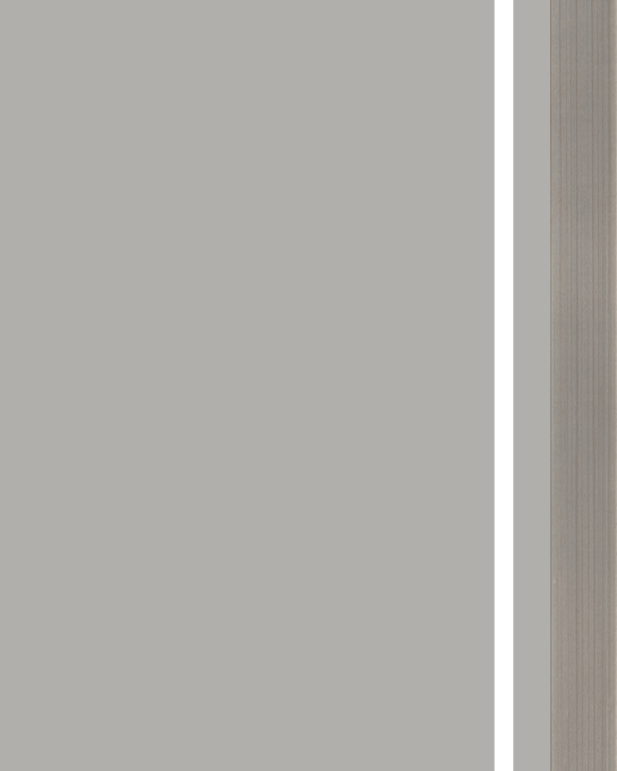 Yıldız Entegre SGL_828 Sis Gri Lak Panel Çift Renk PVC Kenar Bandı 22x0.80 mm
