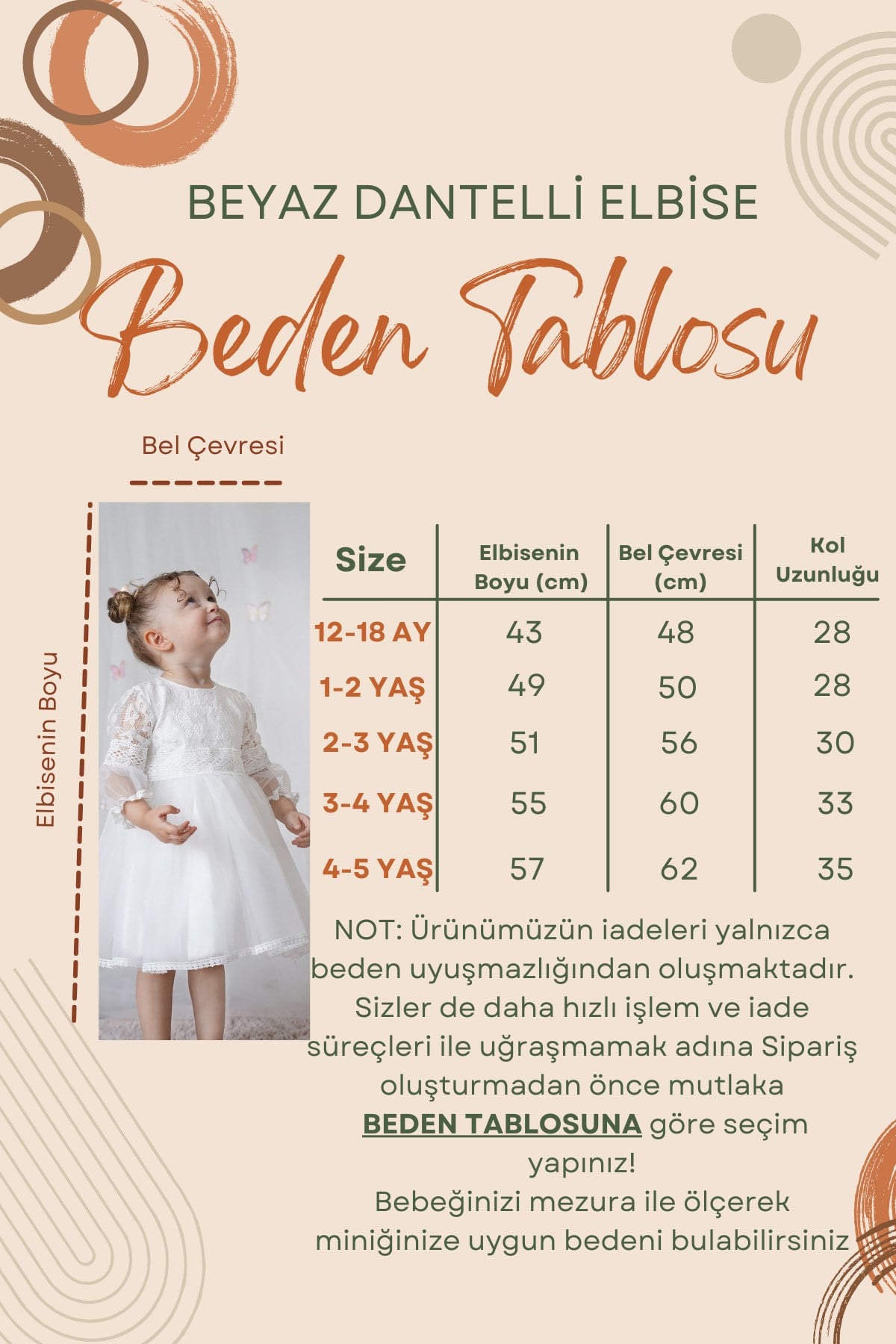 Kız Bebek Beyaz Elbise Tüllü Tütü Dantelli Doğum Günü Parti Düğün Özel Gün Kız Çocuk Abiye Elbise