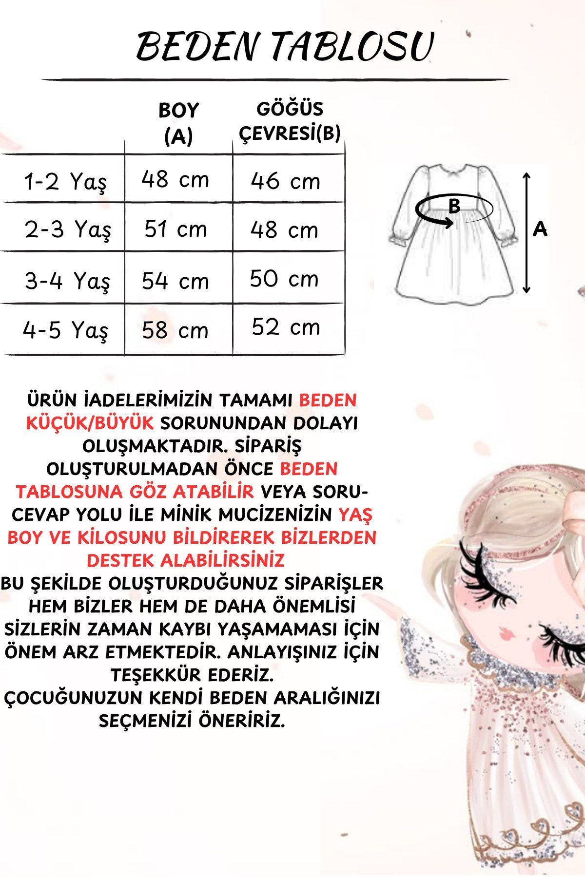 Kız Bebek Çocuk Elbise Doğum Günü Parti Düğün Fırfırlı Volanlı Dantelli Uzun Kol Astarlı Elbise