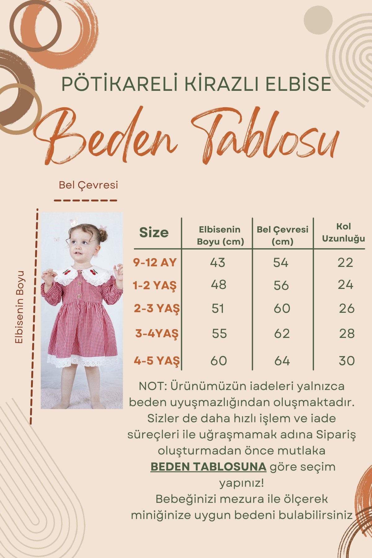 Kız Bebek Elbise Pötikareli Kirazlı Kırmızı Doğum Günü Parti Düğün Özel Gün Kız Çocuk Günlük Elbise