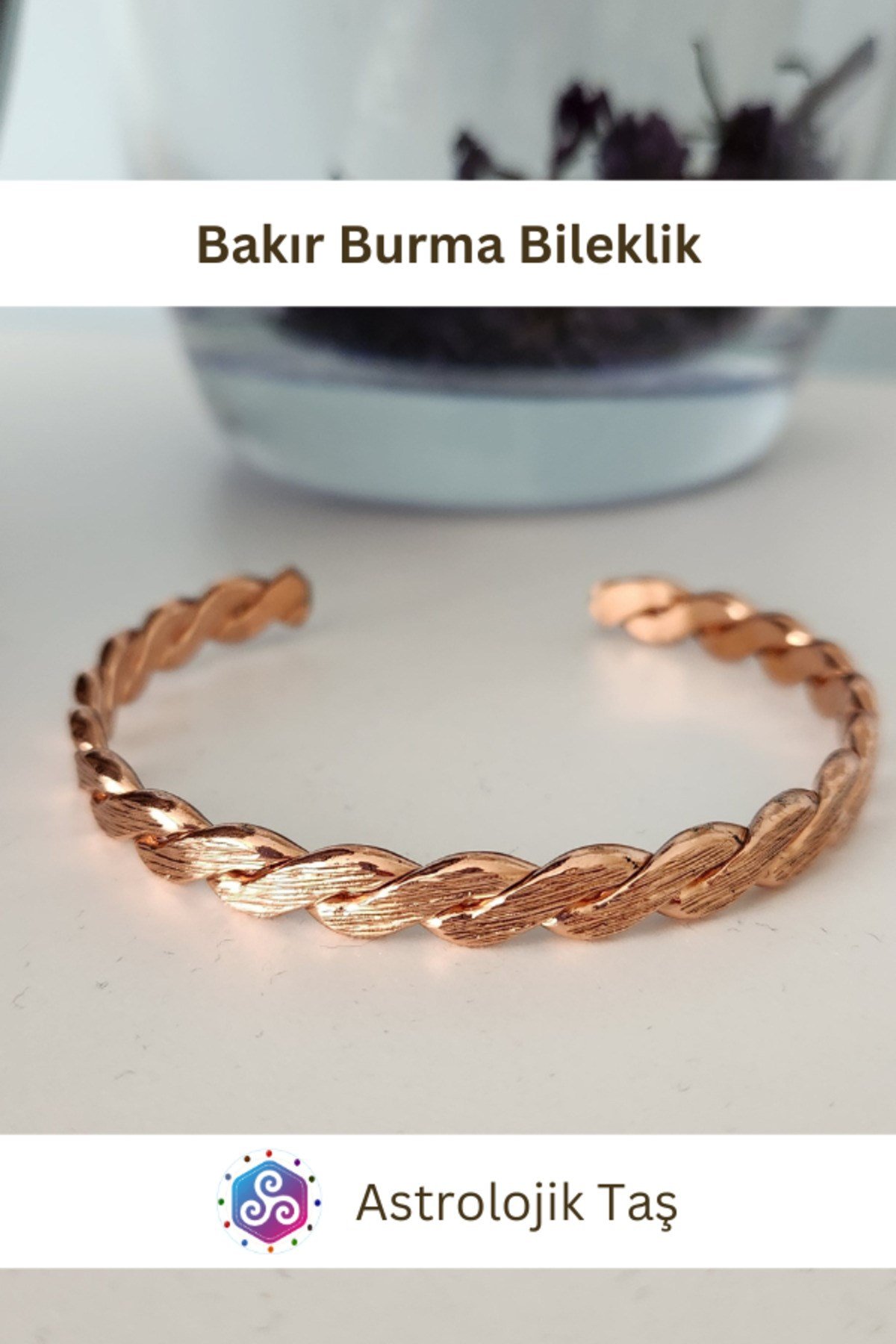 Bakır Burma Bileklik Bilezik Kadın Erkek