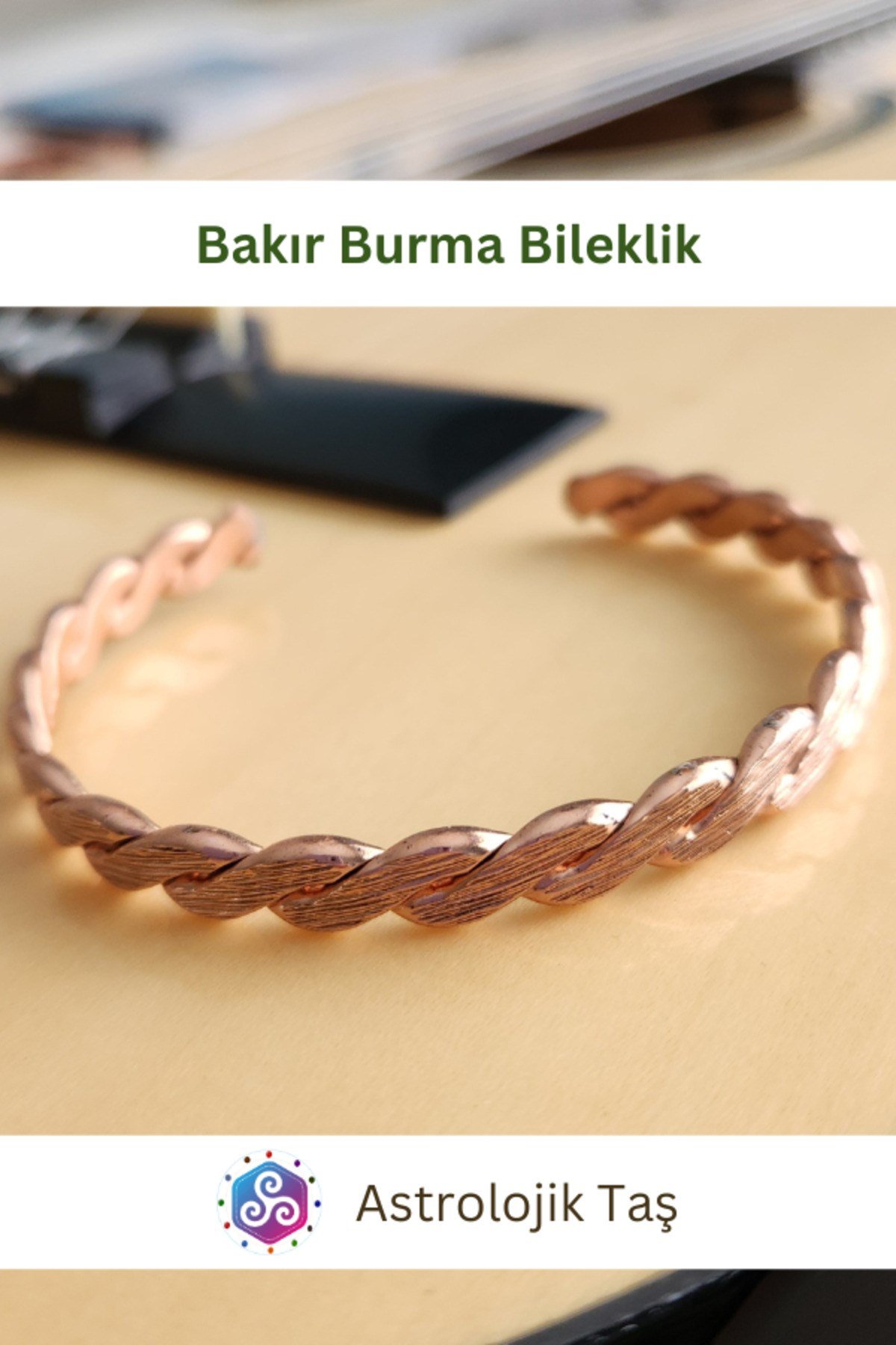 Bakır Burma Bileklik Bilezik Kadın Erkek