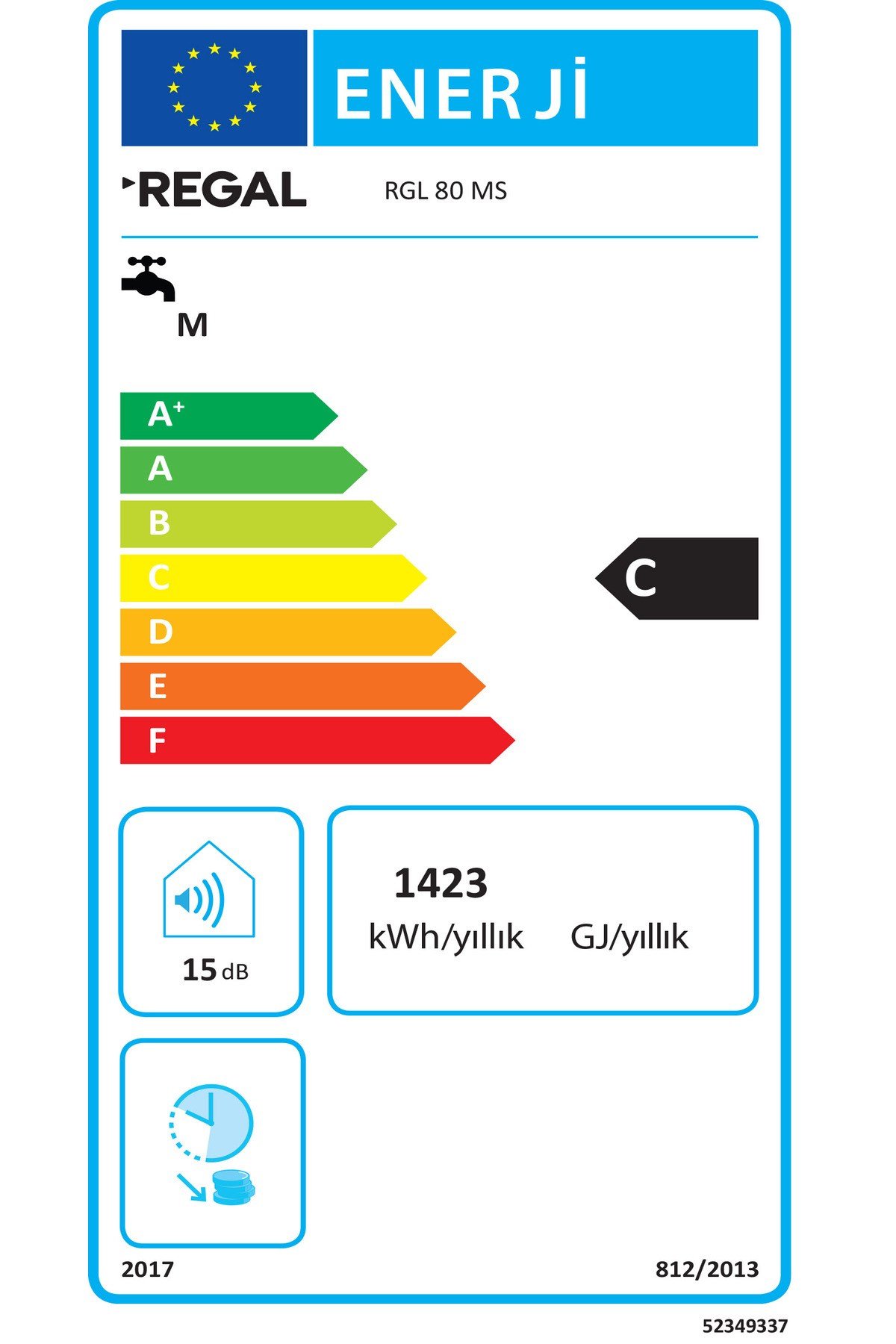 RGL 80 MS Mekanik Termosifon