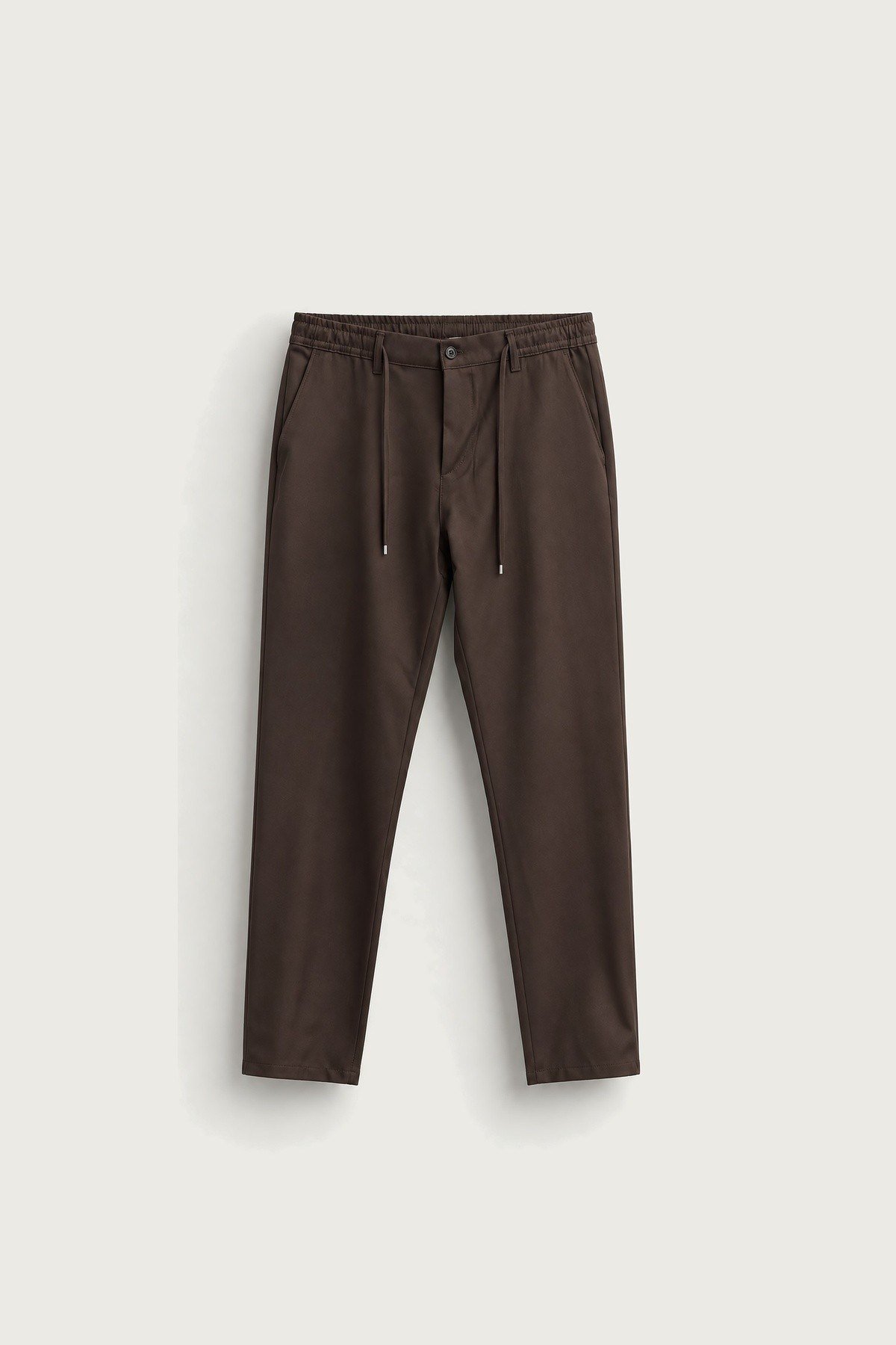 Bağcıklı Pantolon Kahve