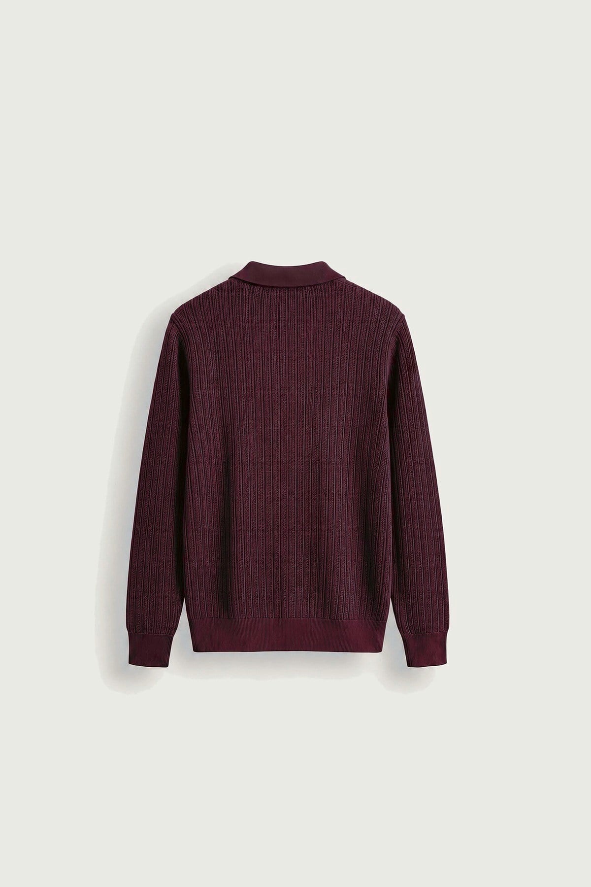 Fitilli Triko Polo Bordo