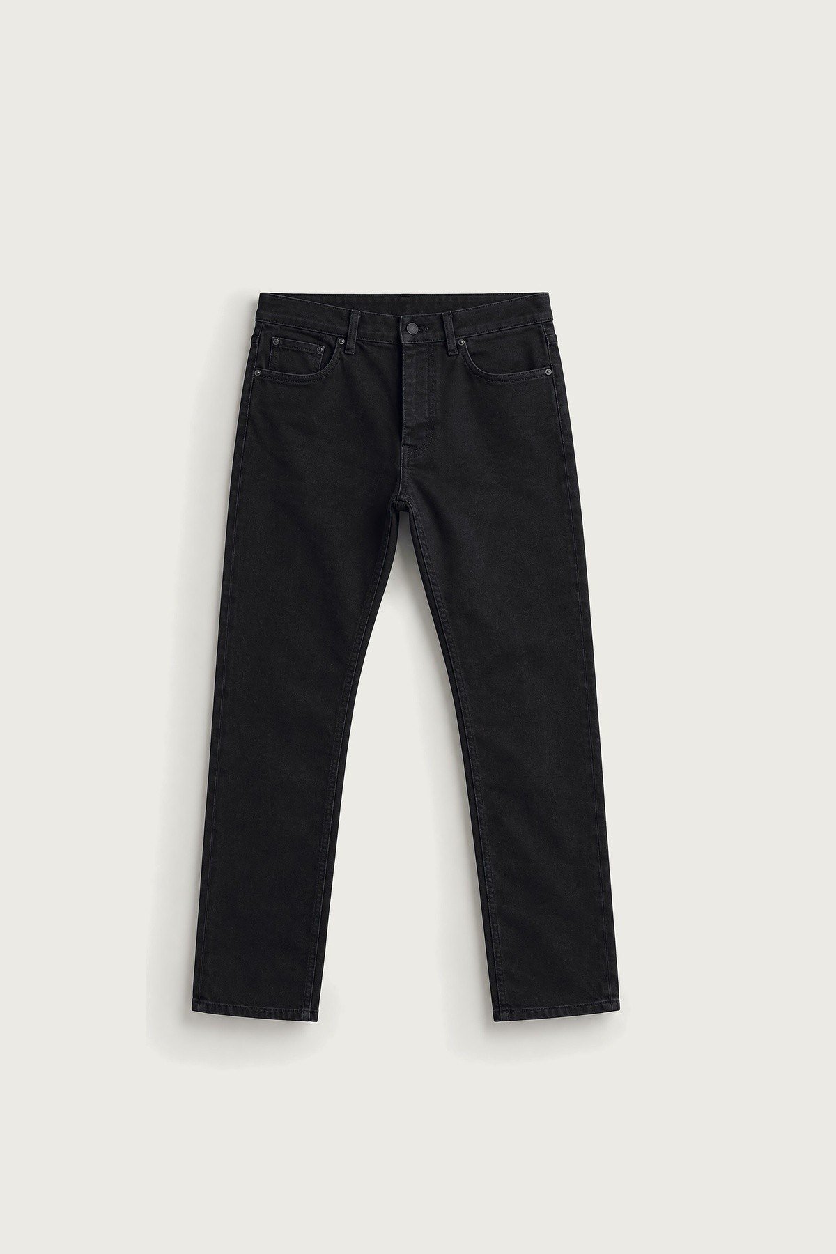 Slim Kot Pantolon Siyah