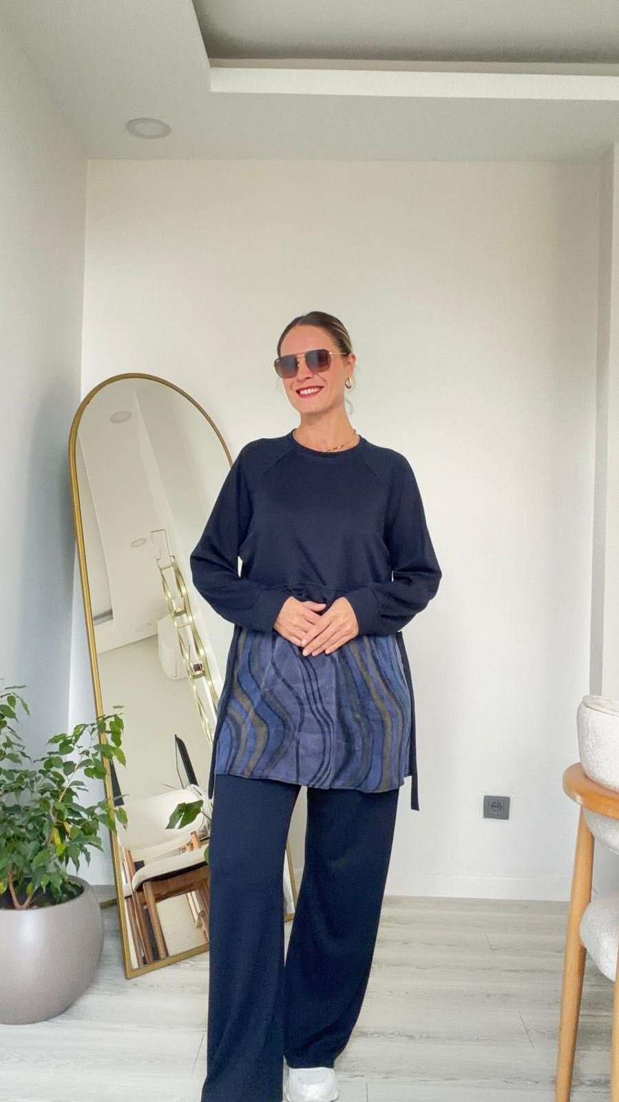 Lara Eşofman Takım Lacivert