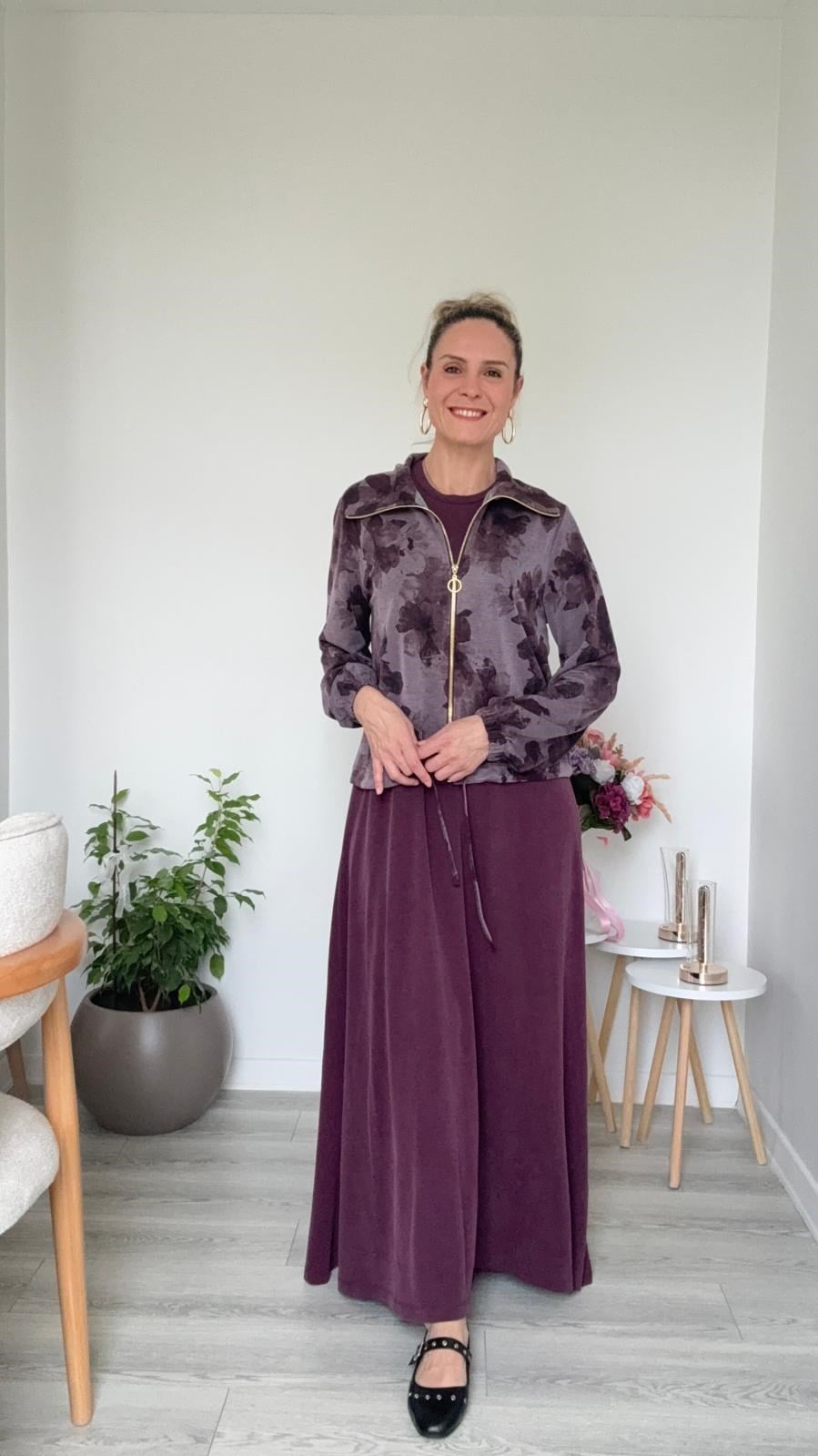 Piraye Moal Elbise Mürdüm