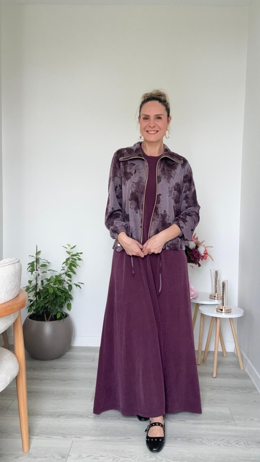 Piraye Moal Elbise Mürdüm