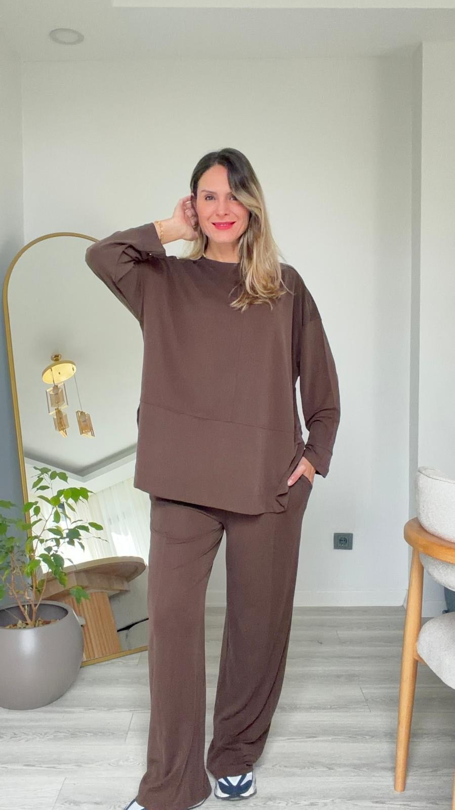 Vera Eşofman Takımı Kahverengi
