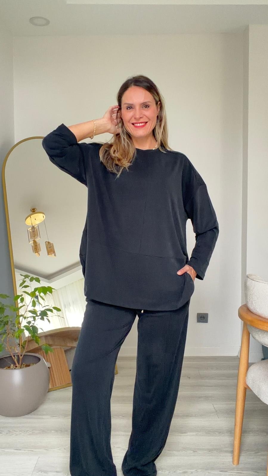 Vera Eşofman Takımı Siyah