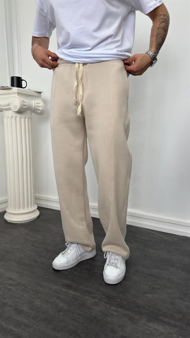 Kep's Baggy Şardonlu Eşofman Krem