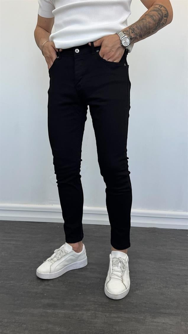 Keps Slimfit Kot Pantolon Siyah