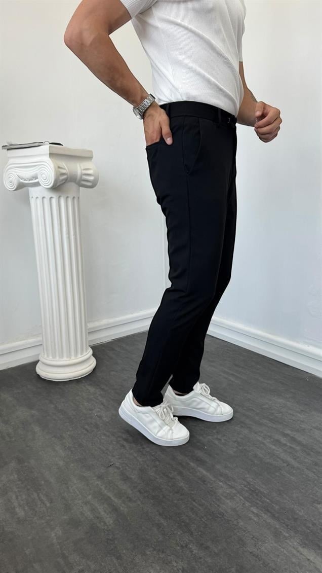 LM Klasik Slimfit Kumaş Pantolon Siyah