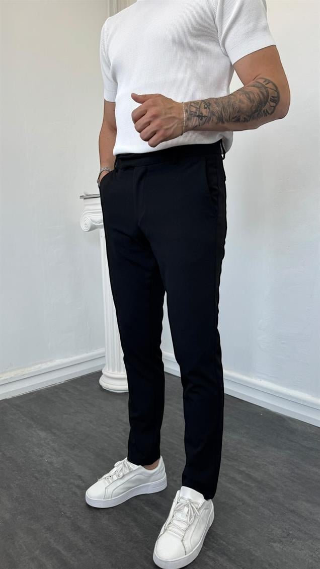 LM Klasik Slimfit Kumaş Pantolon Siyah