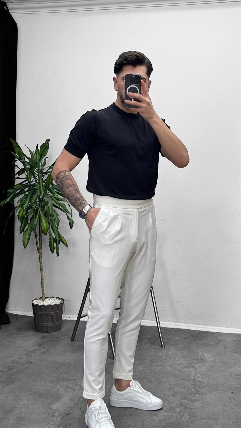 MR Basic Triko Tişört Siyah