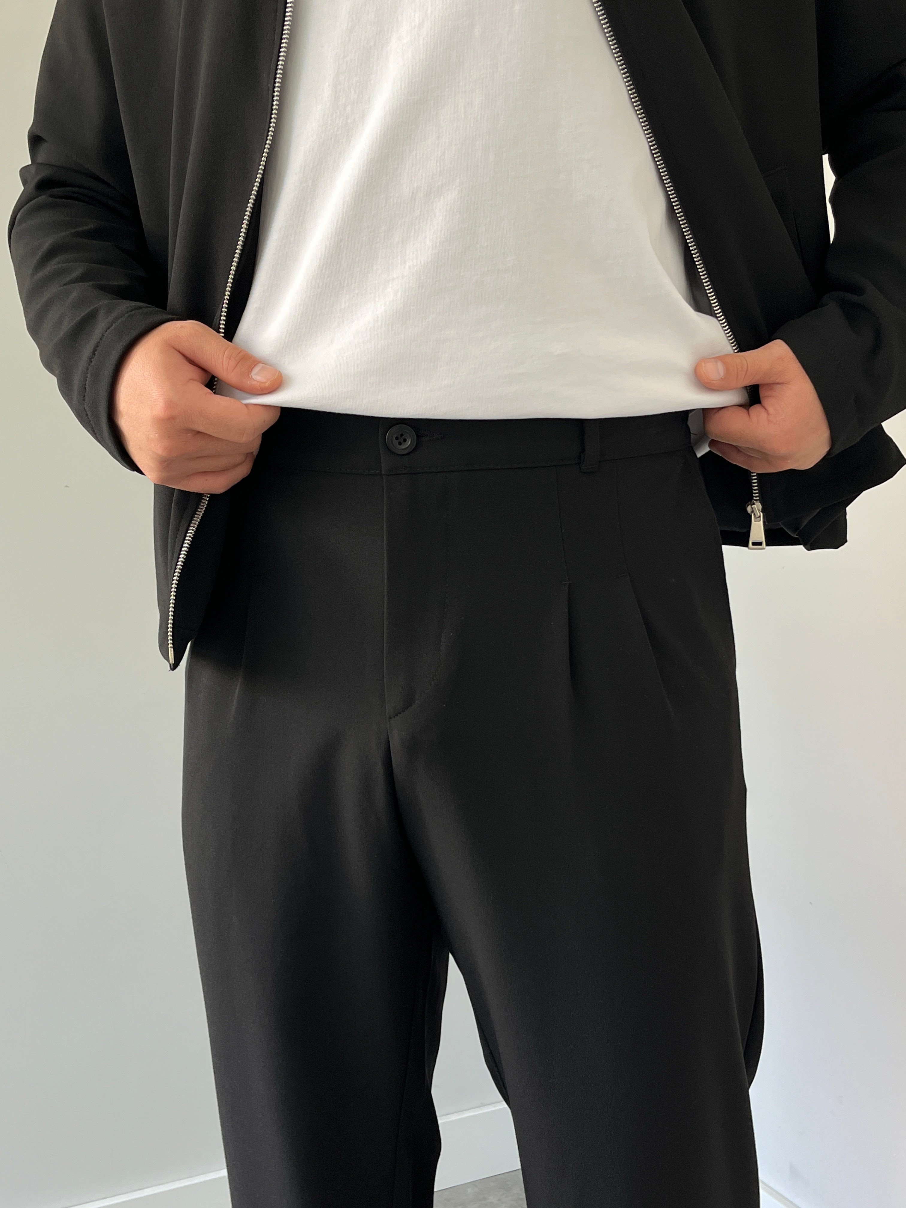 Premium Ceket Pantolon Takım Siyah