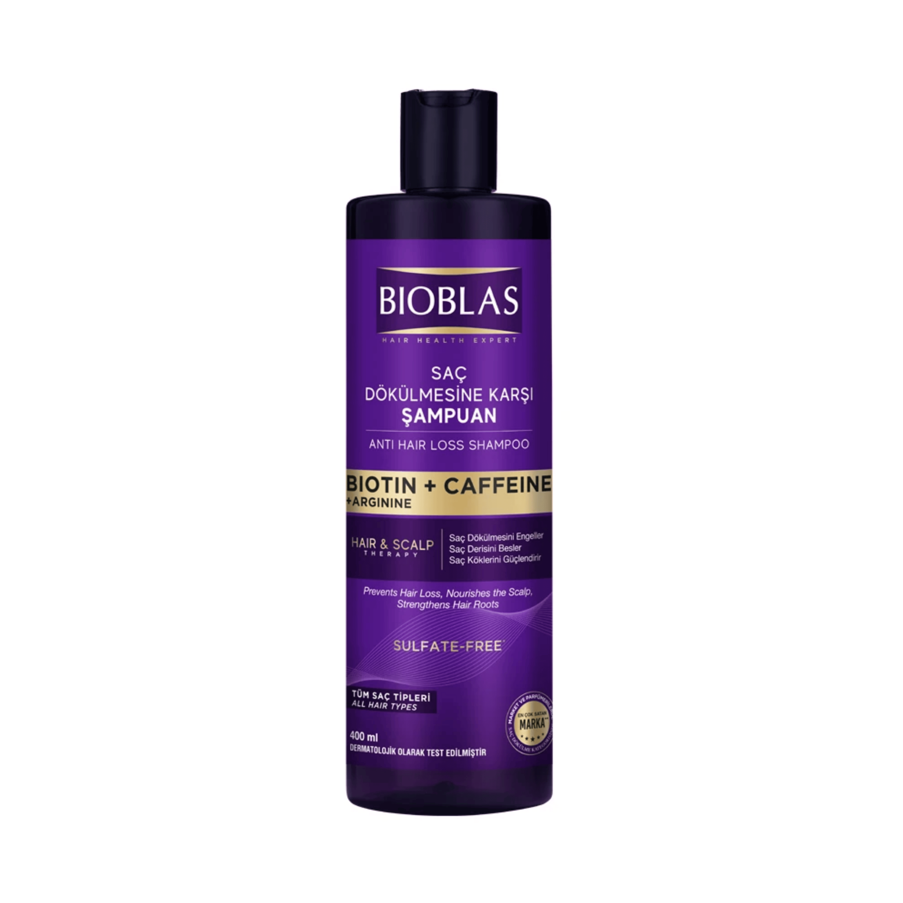 Bioblas Saç Dökülmesine Karşı Biotin ve Kafein İçeren Şampuan 400 ml