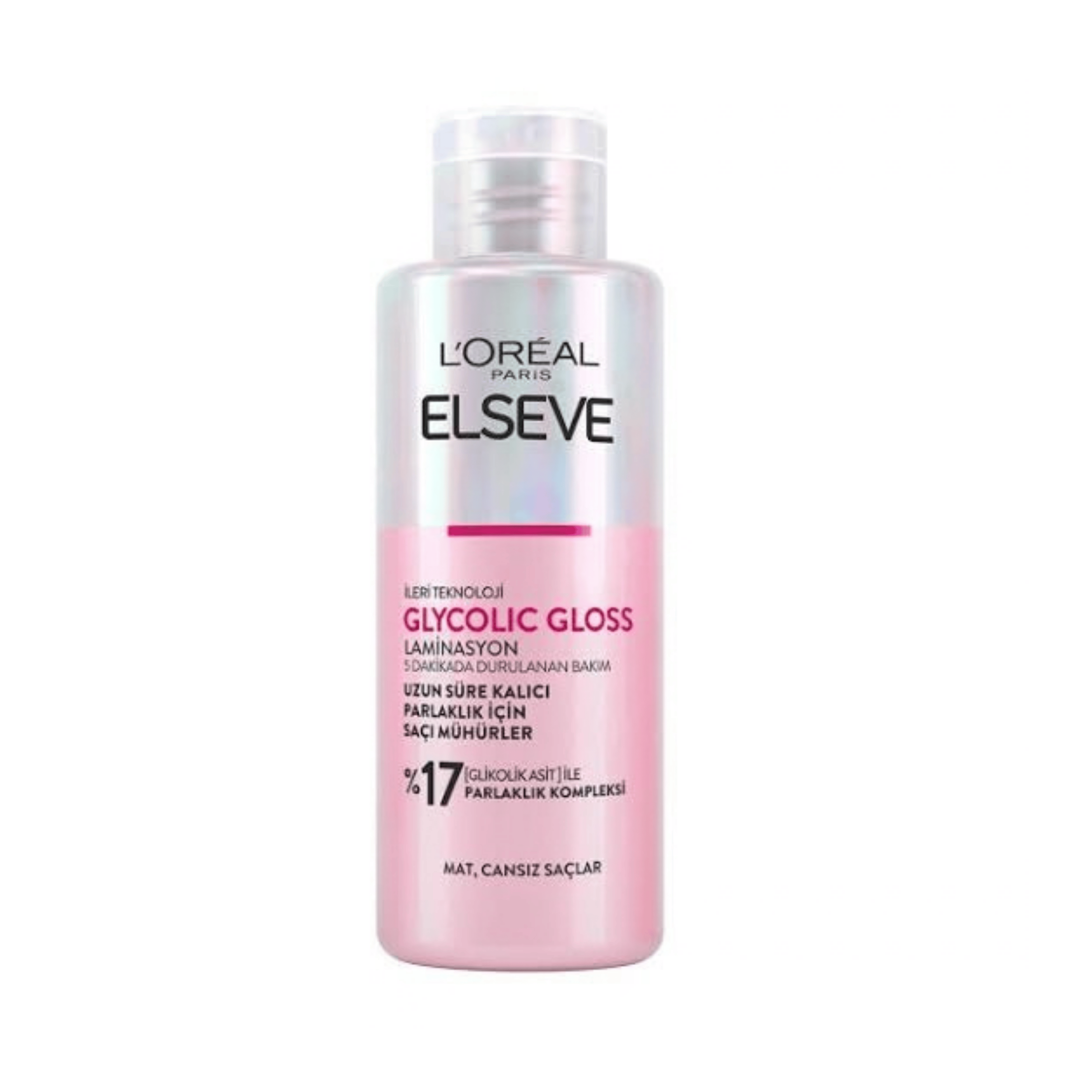 Elseve Glycolic Gloss Laminasyon Parlaklık Kompleksi - Durulanan Bakım 200ml