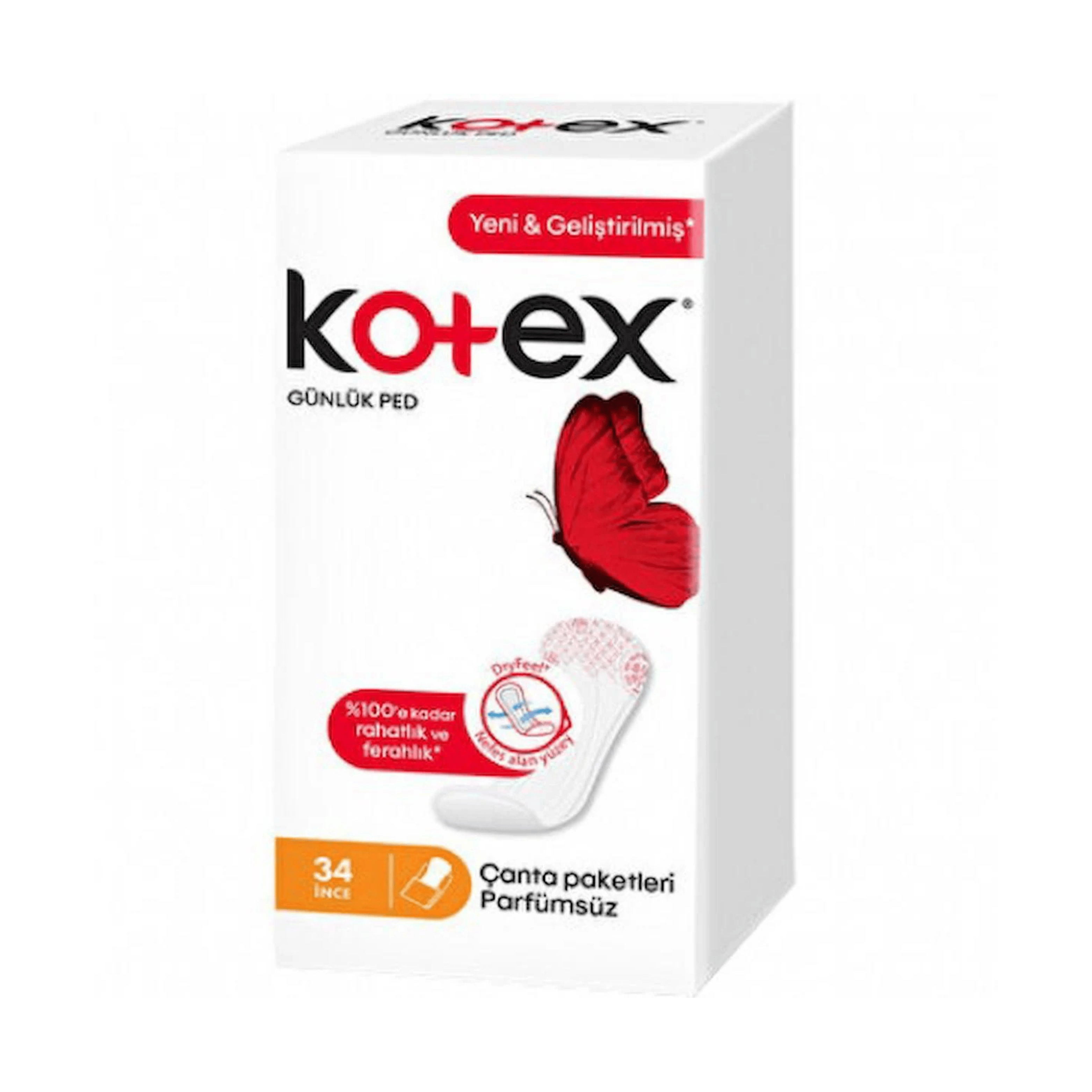 Kotex Ultra Kanatlı Gece Pedi 6lı