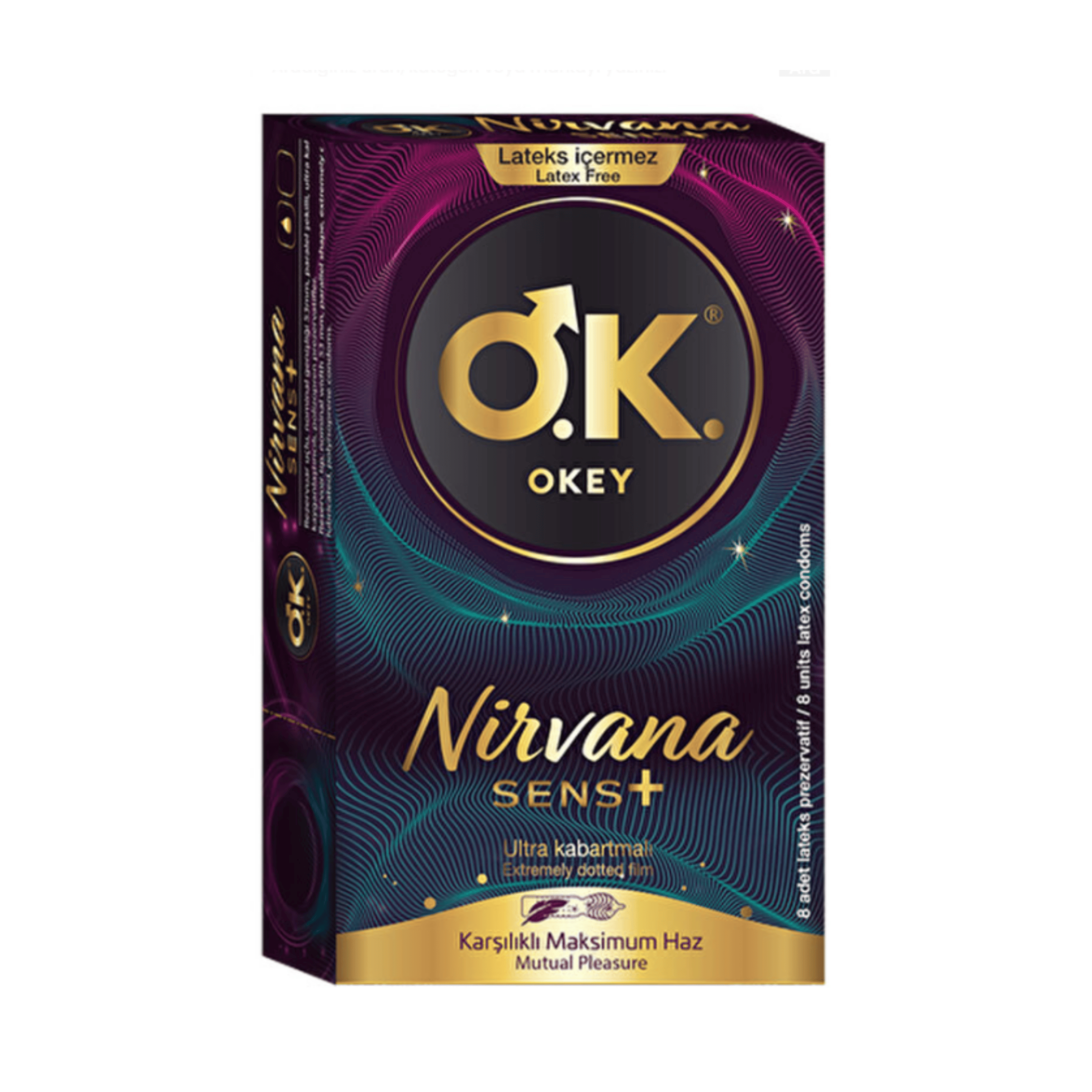 Okey Prezervatif Nirvana Sens 8 Adet