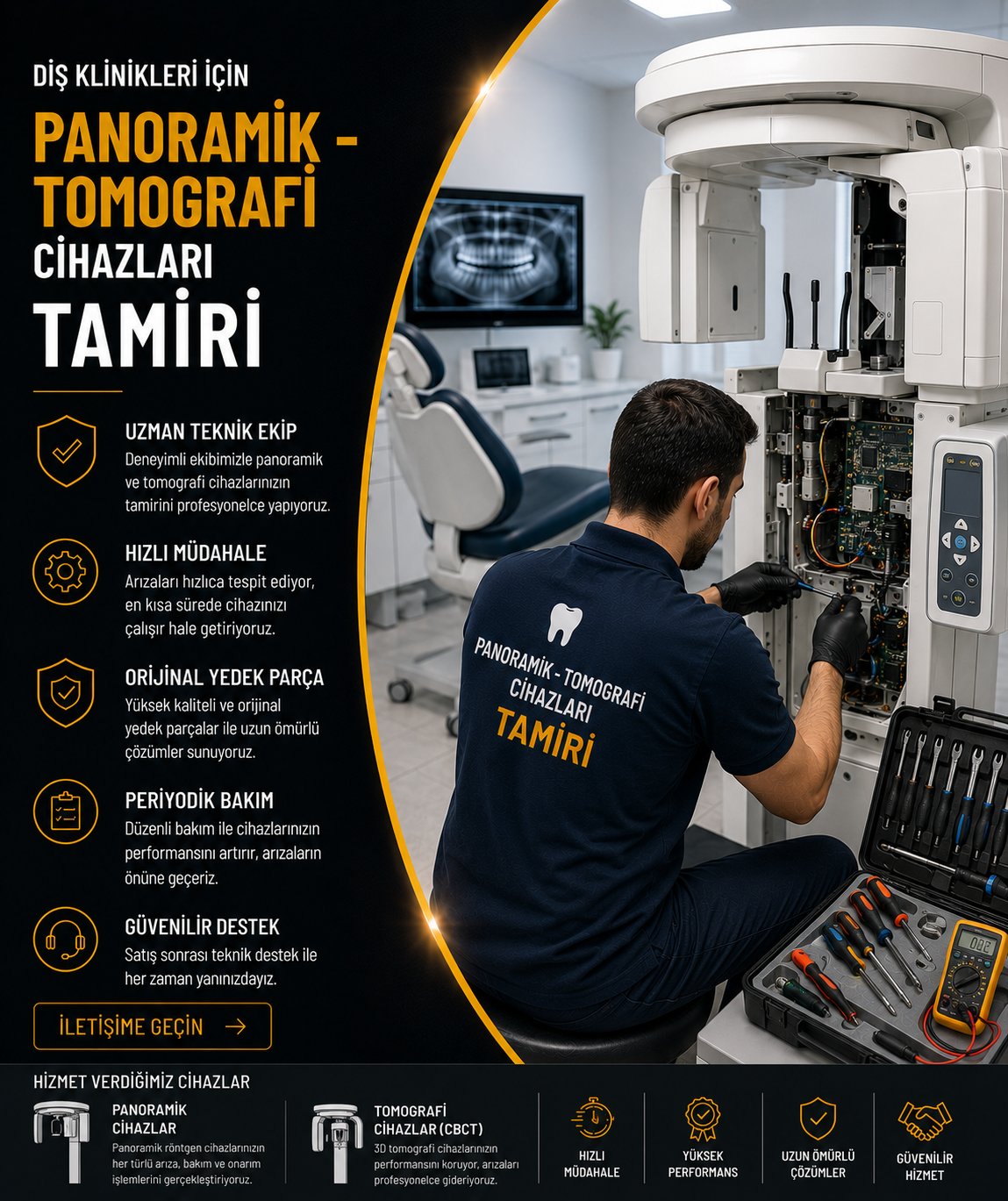 Panoramik & Tomografi Teknik Servis