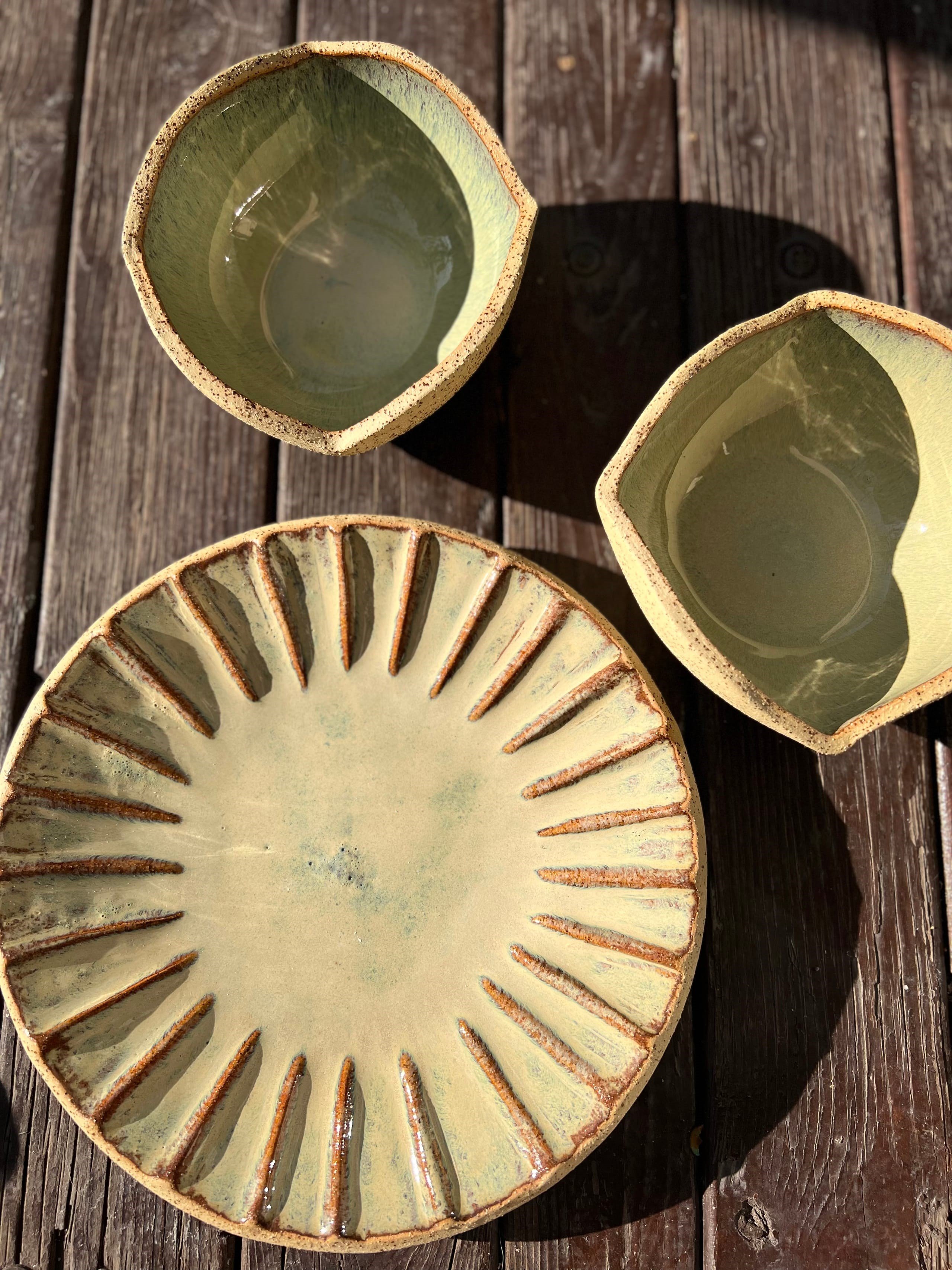 Terrea Stoneware Sunum Tabağı