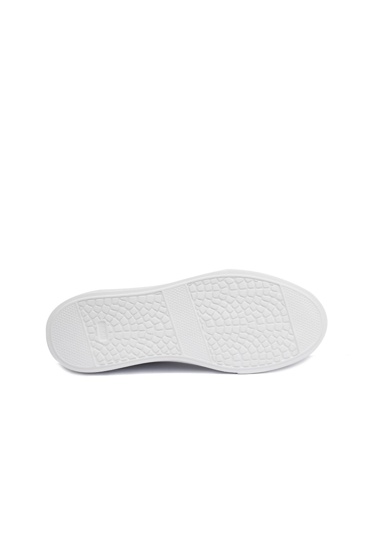 Erkek Beyaz Deri Sneaker Ayakkabı