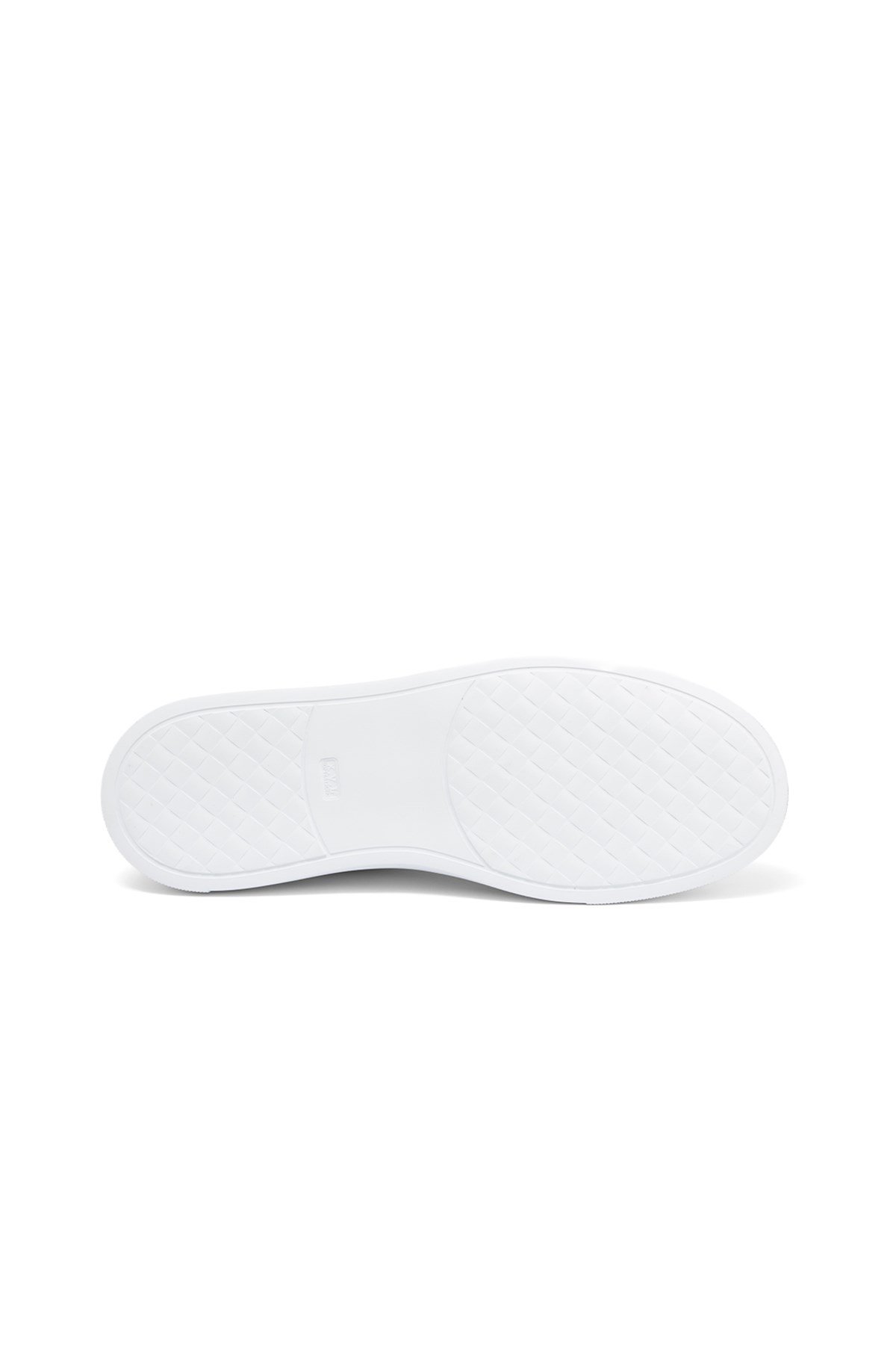Erkek Beyaz Deri Sneaker Ayakkabı