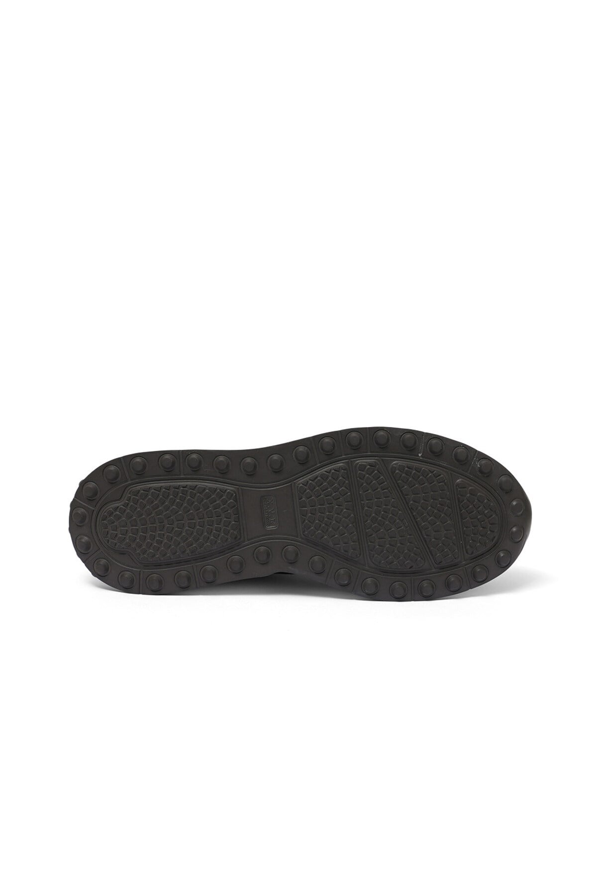 Erkek Kahverengi Deri Sneaker Ayakkabı