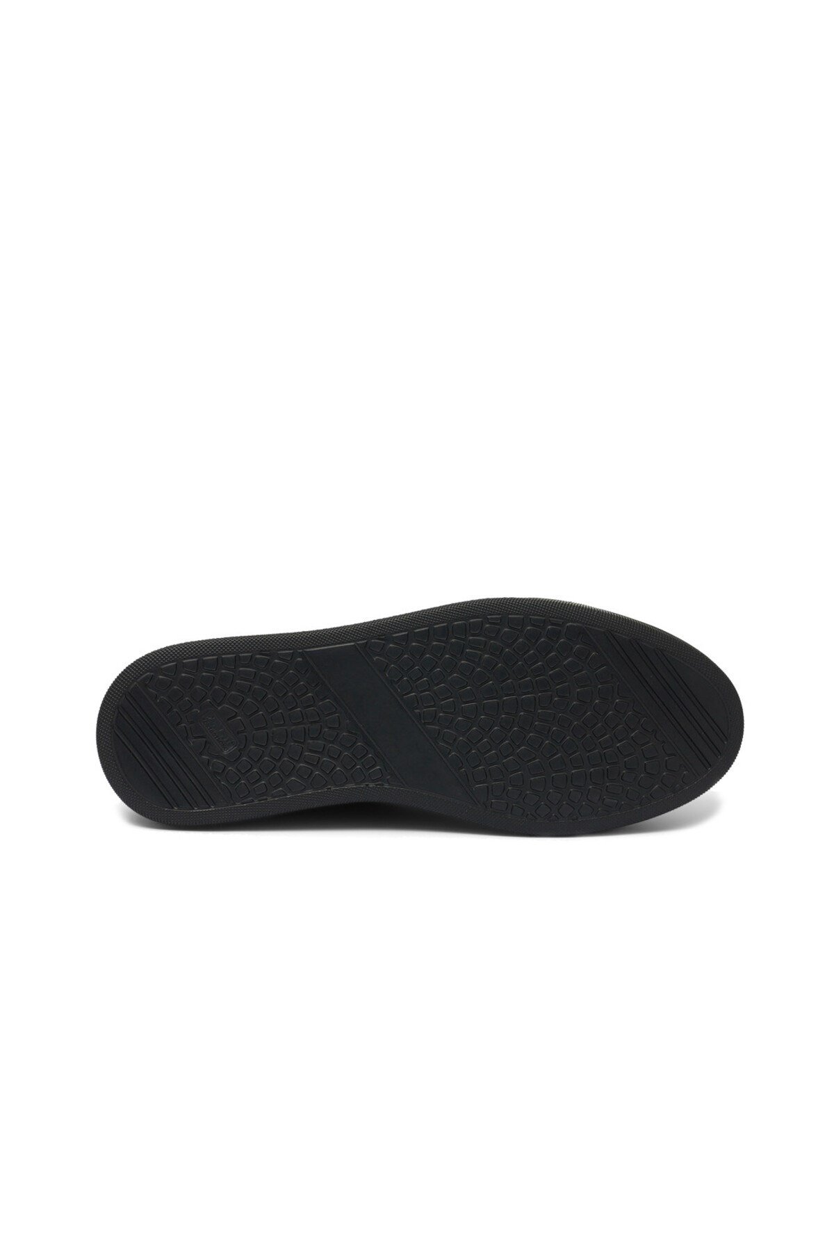 Erkek Siyah Deri Sneaker Ayakkabı