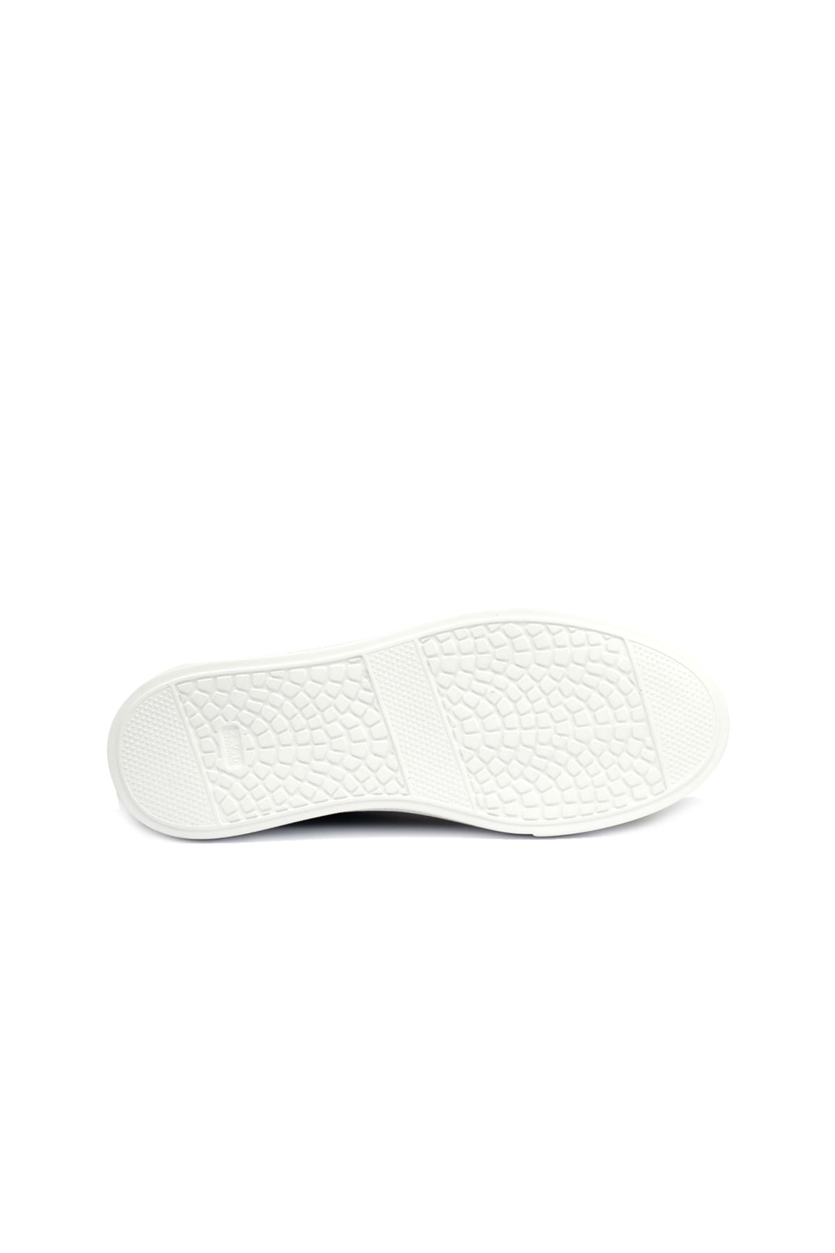 Erkek Siyah Deri Sneaker Ayakkabı