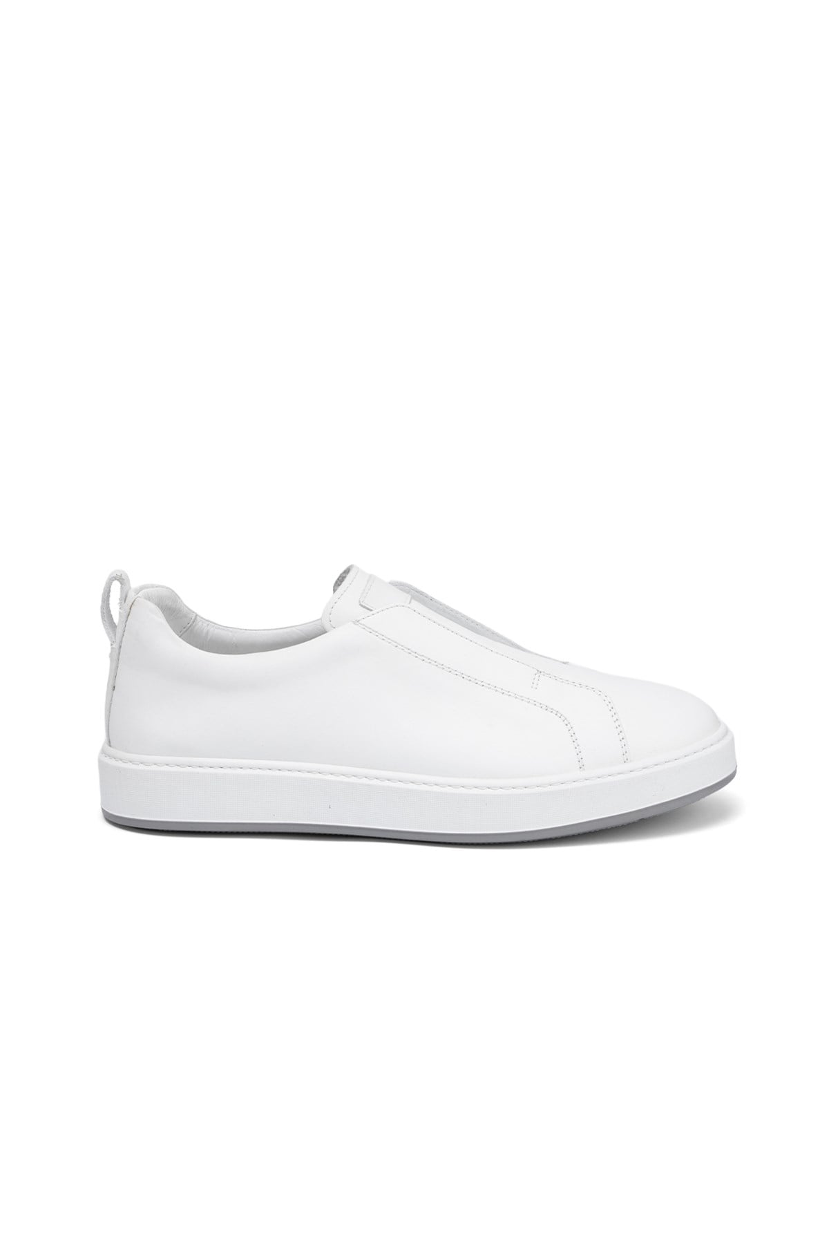 Erkek Sneaker Beyaz Deri Ayakkabı