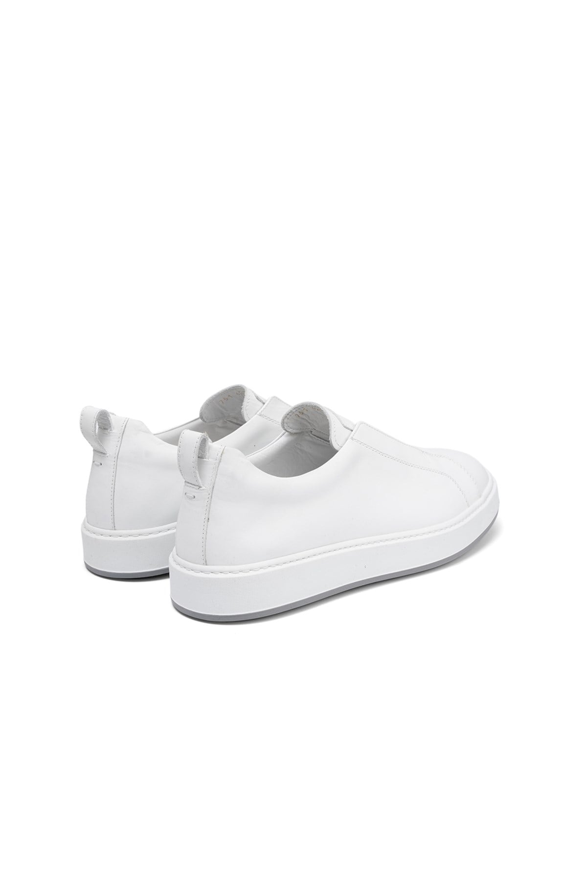 Erkek Sneaker Beyaz Deri Ayakkabı