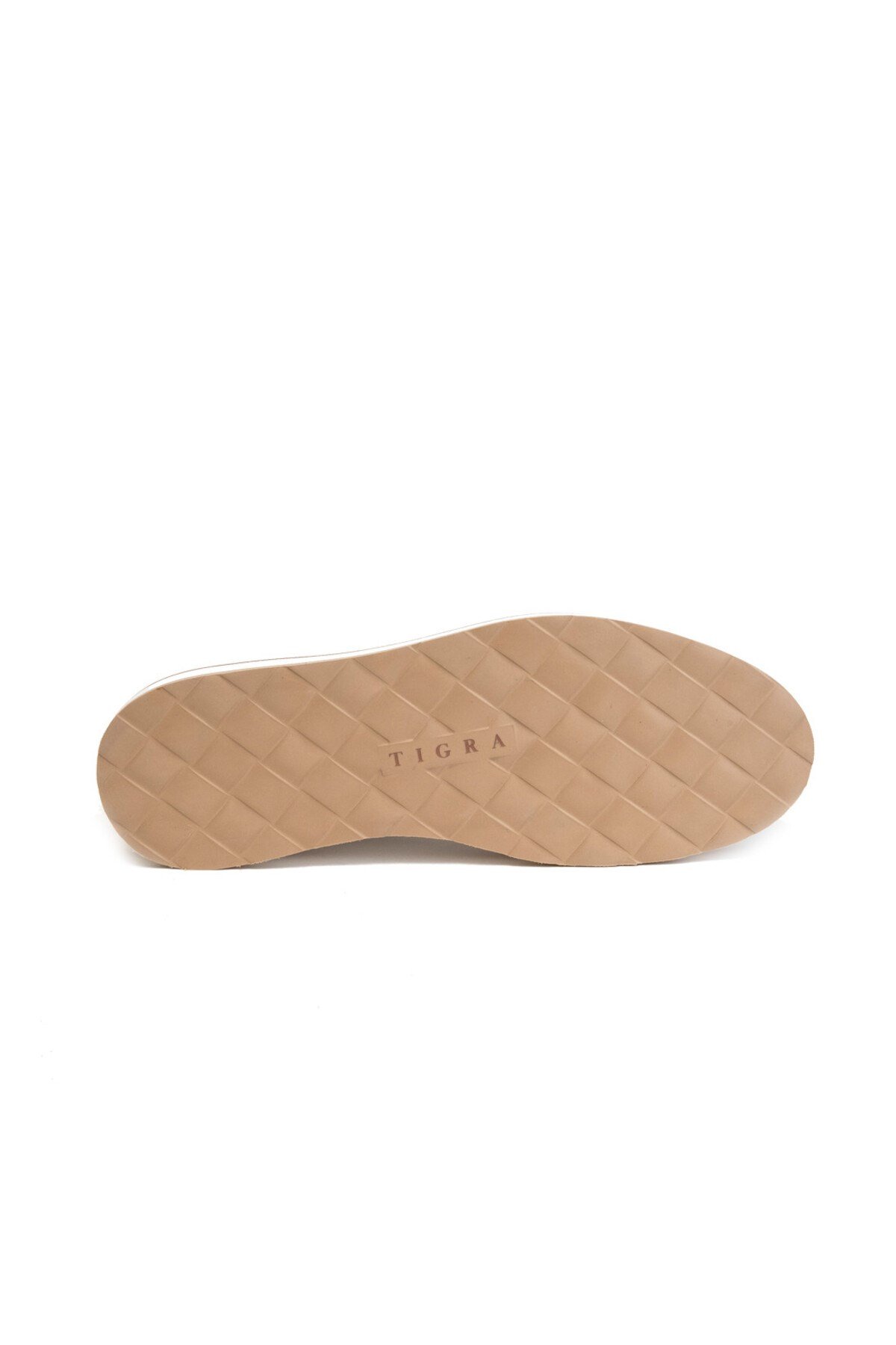 Erkek Sneaker Beyaz Taba Deri Ayakkabı