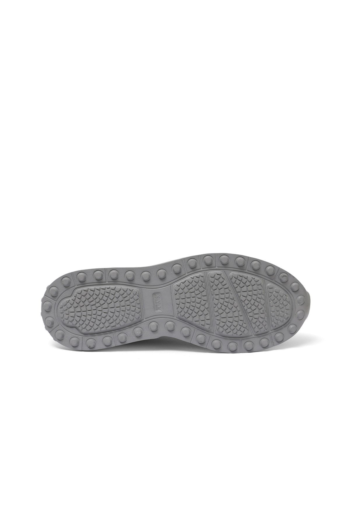 Erkek Sneaker Gri Deri Ayakkabı