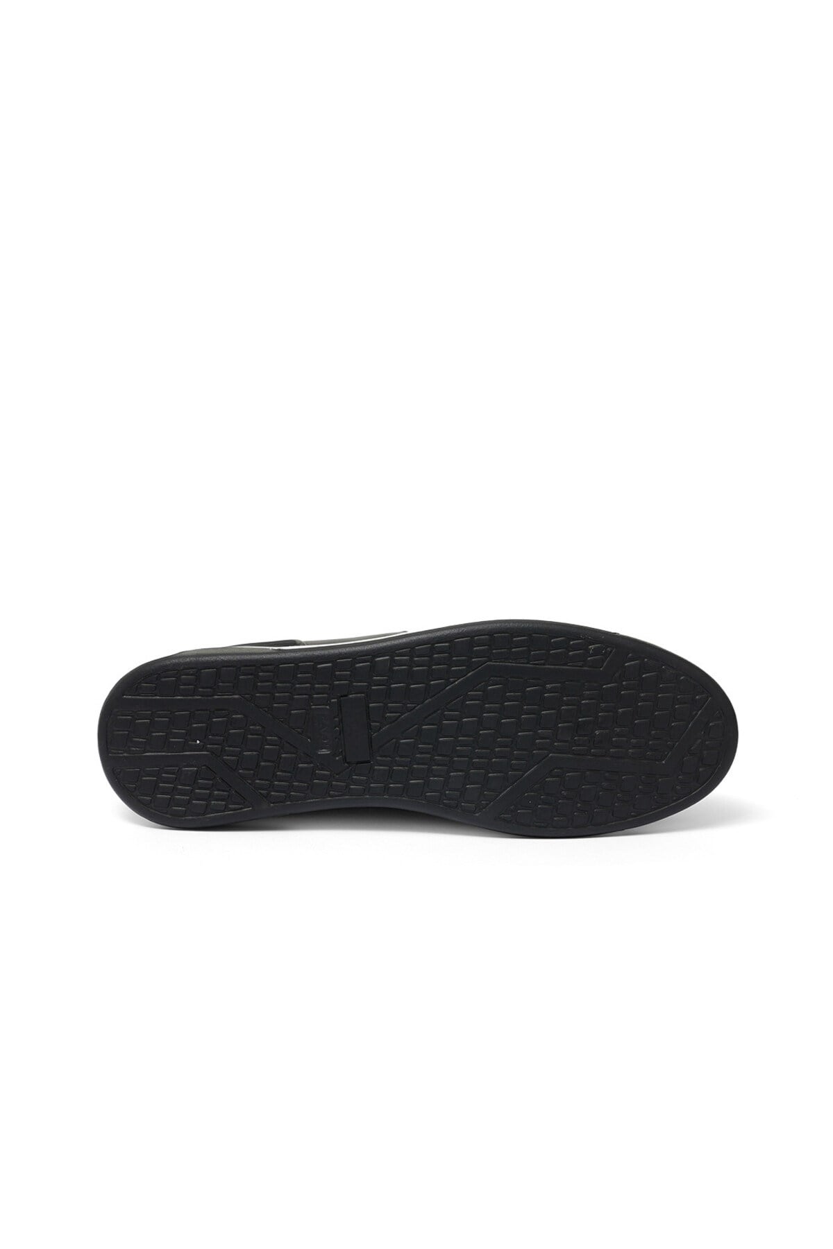 Erkek Sneaker Siyah Deri Ayakkabı