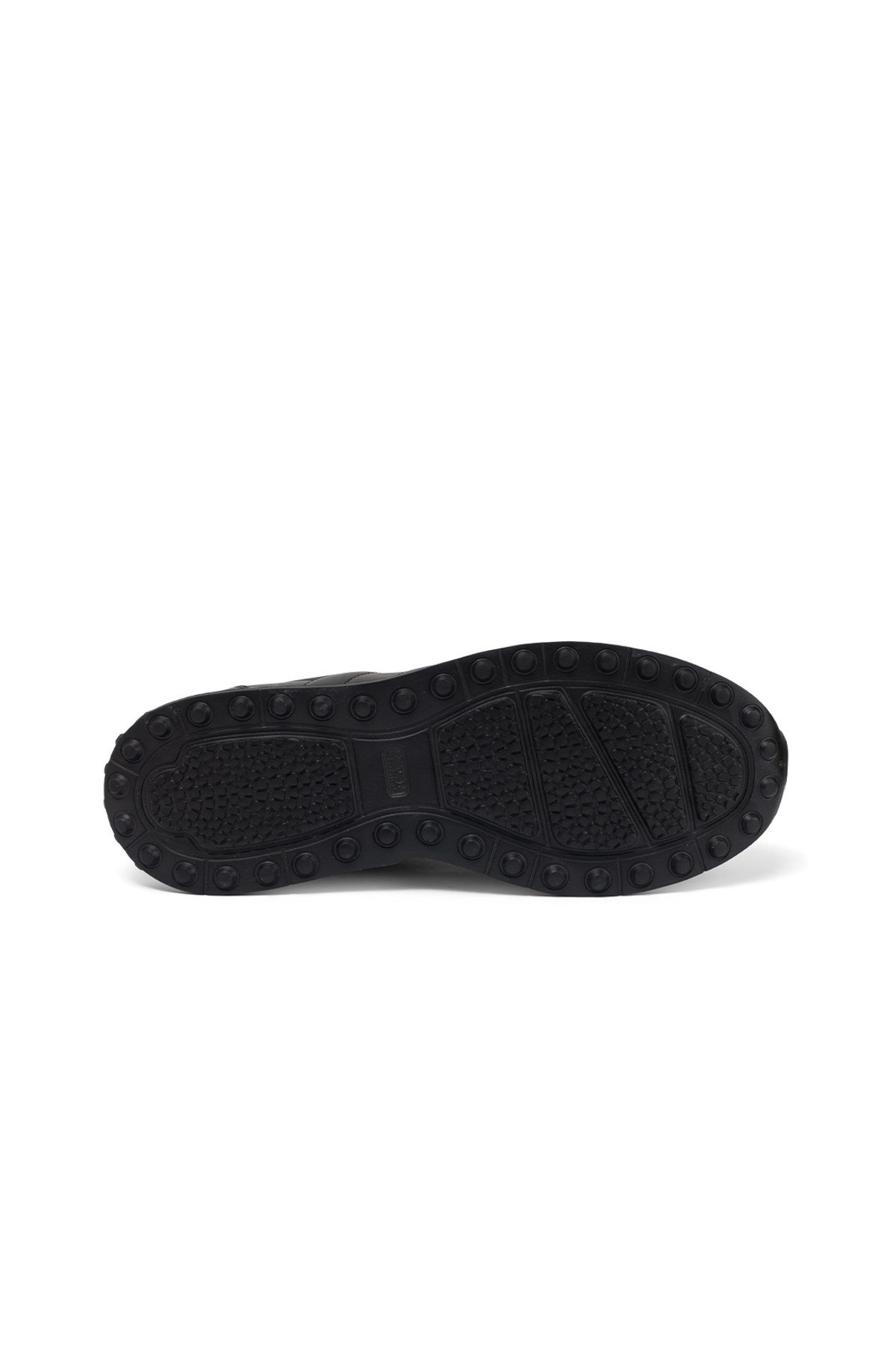 Erkek Sneaker Siyah Deri Ayakkabı