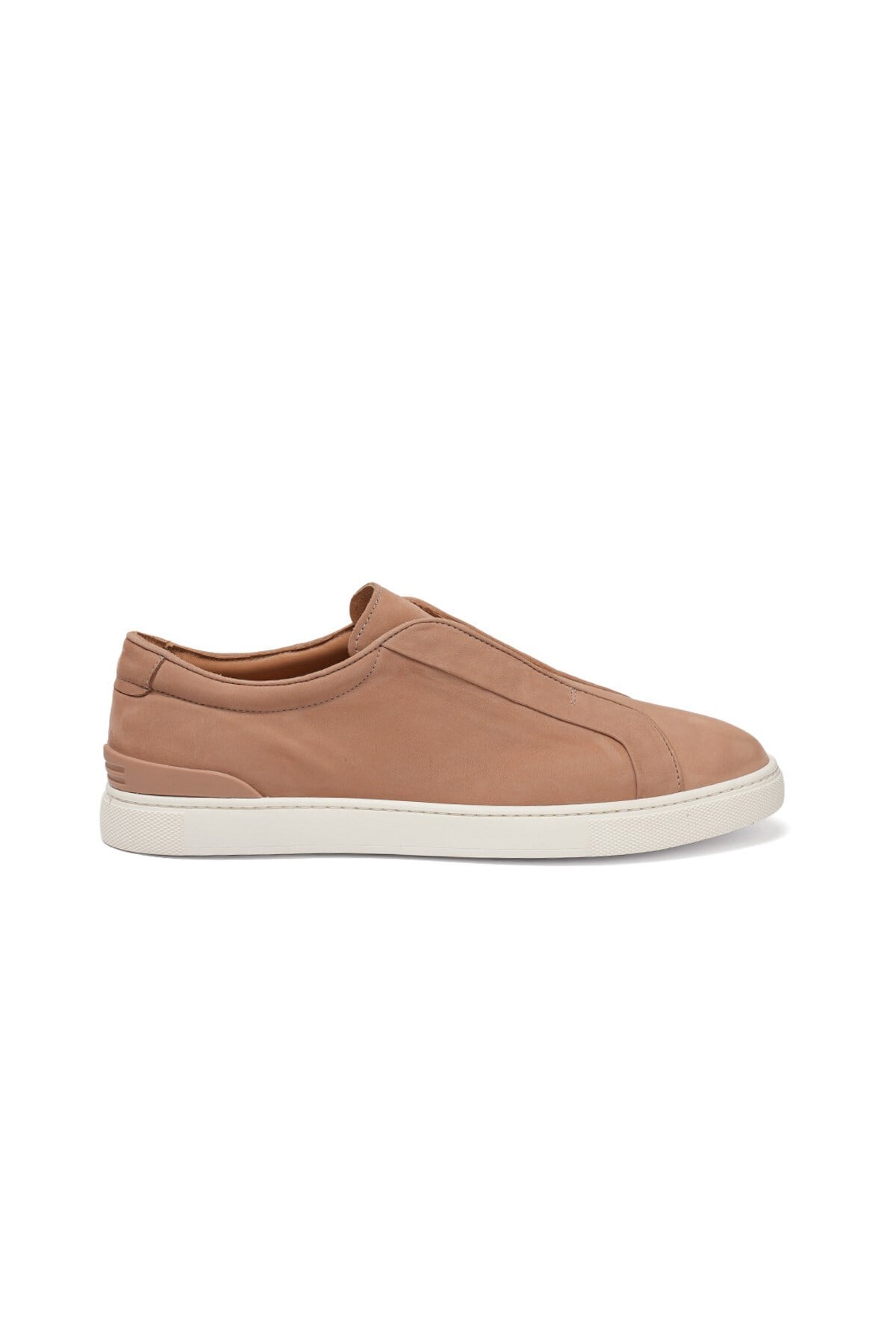 Toka Detaylı Taba Deri Erkek Sneaker Ayakkabı