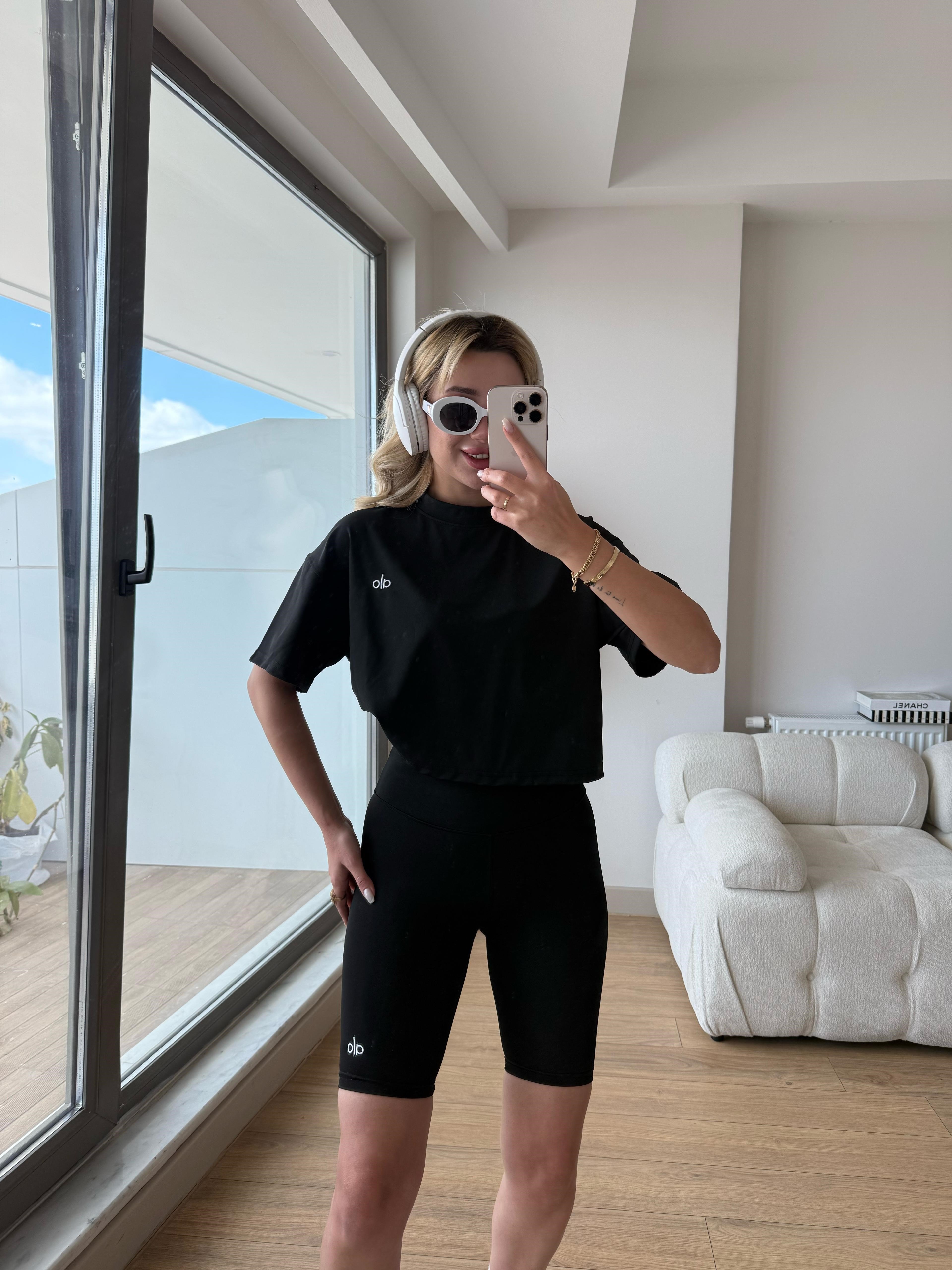 Alo spor takım siyah