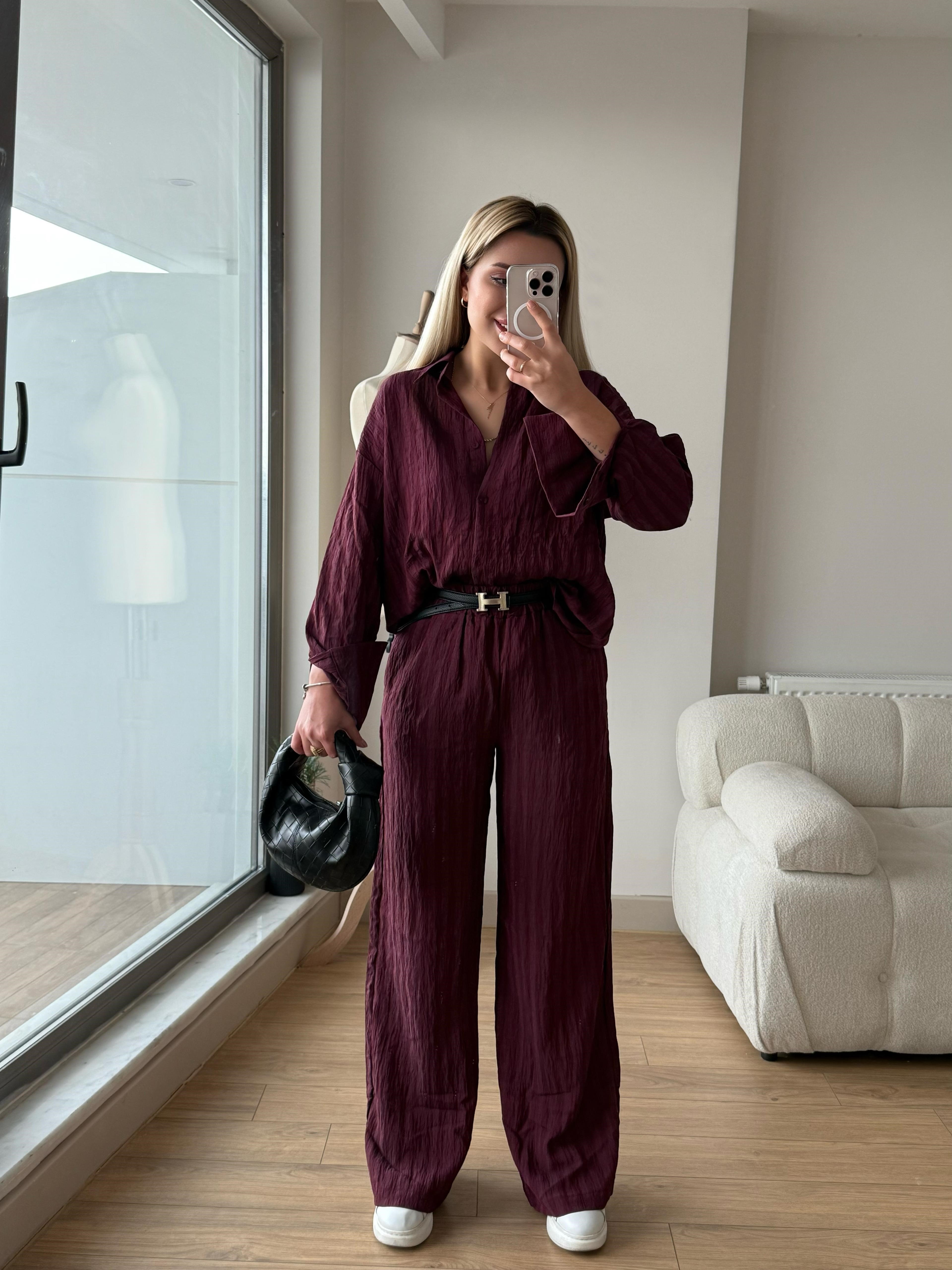 FAV 2 Li takım bordo