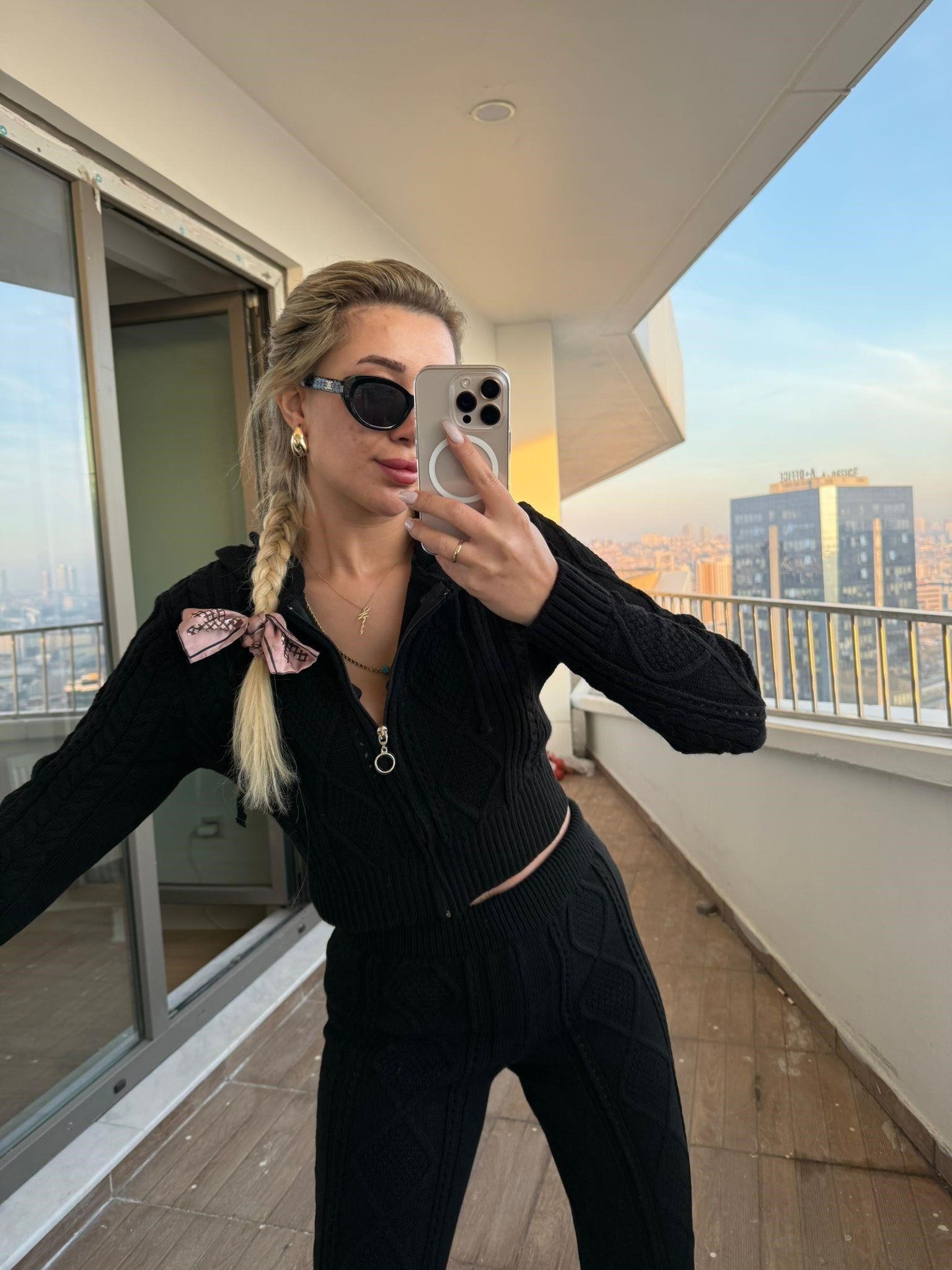 Fitilli takım siyah