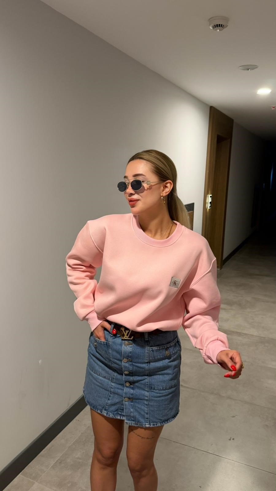GİRL SWET PEMBE