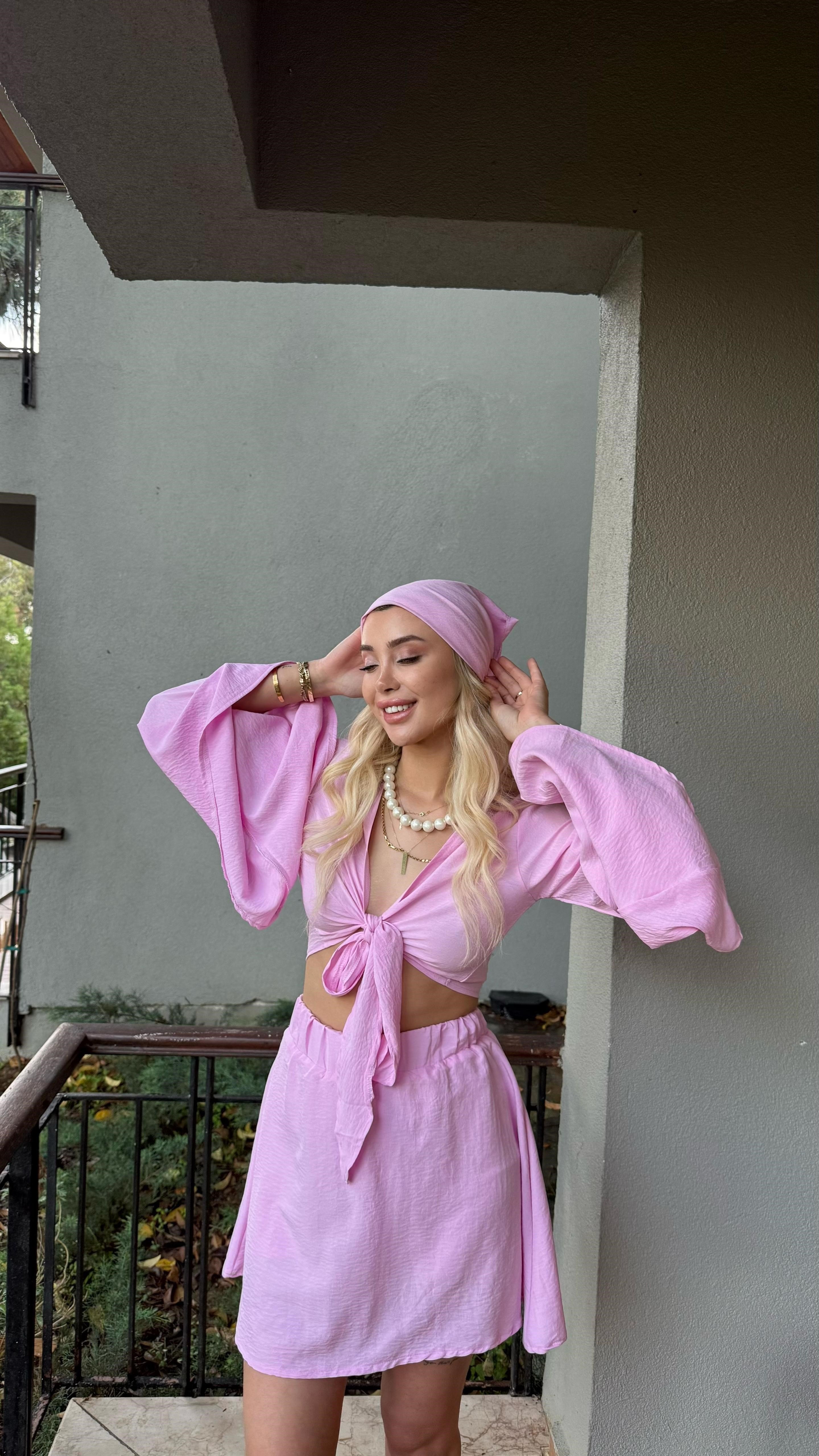 Limon takım pembe