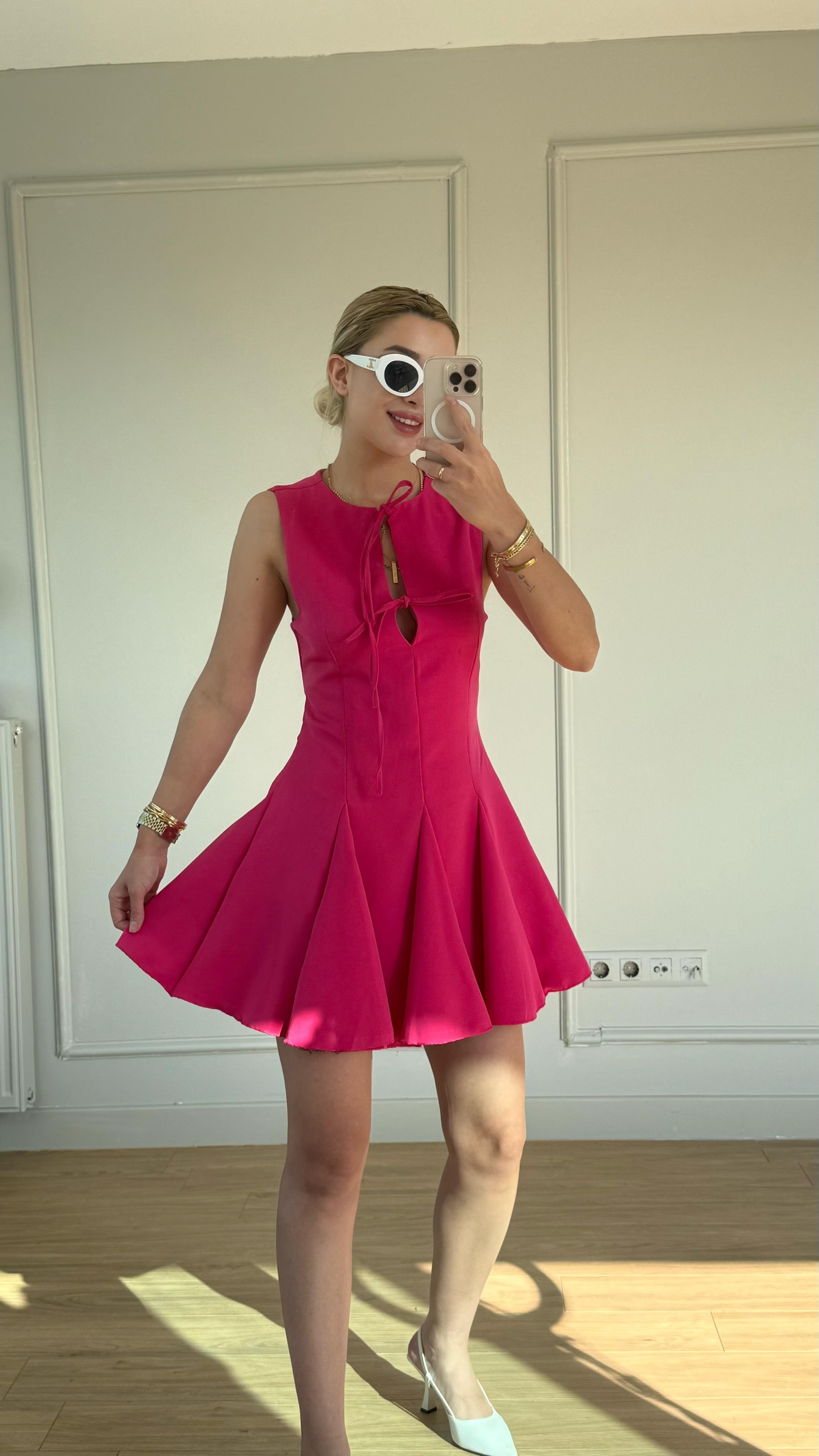 Loya elbise pembe