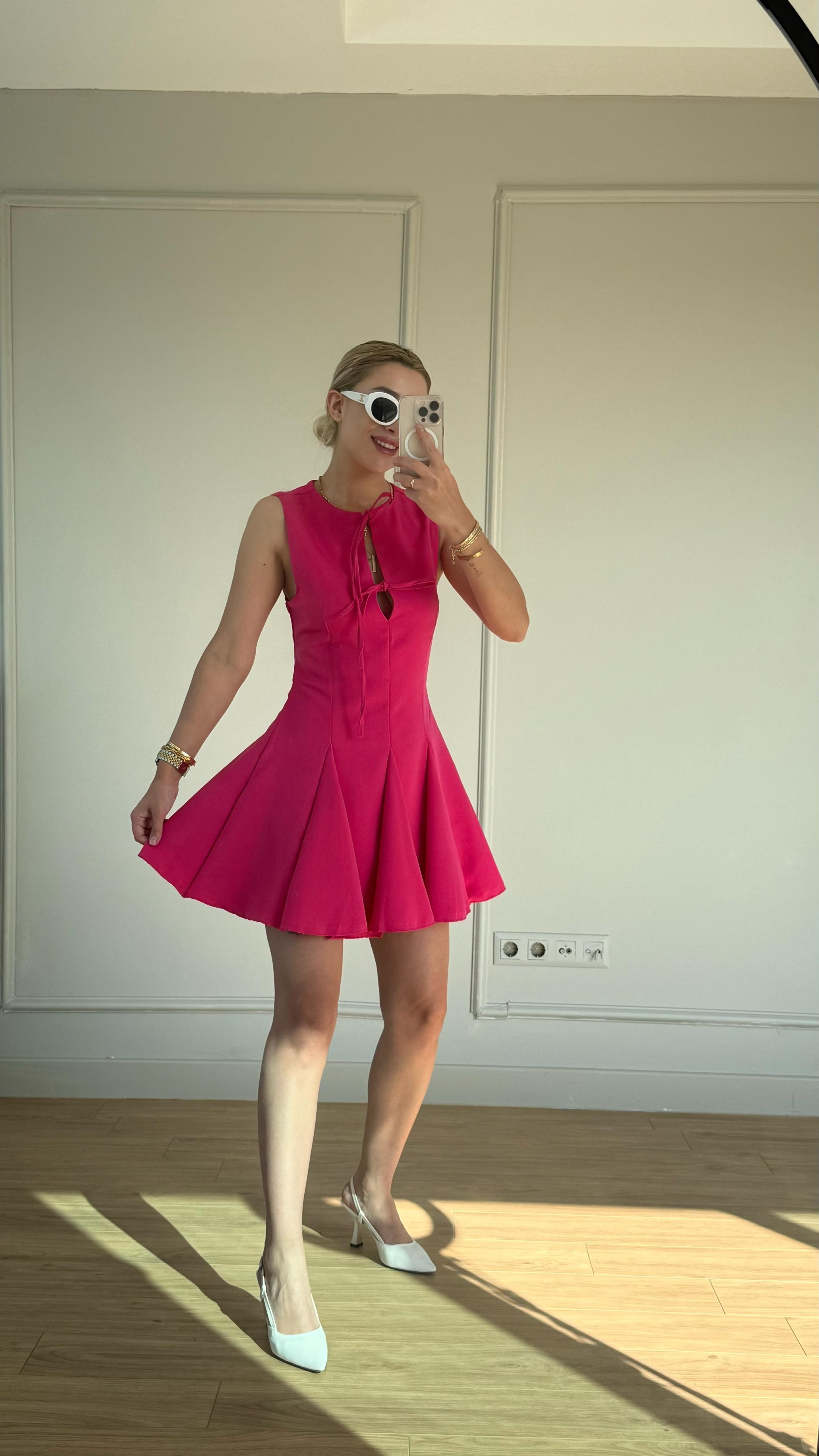 Loya elbise pembe