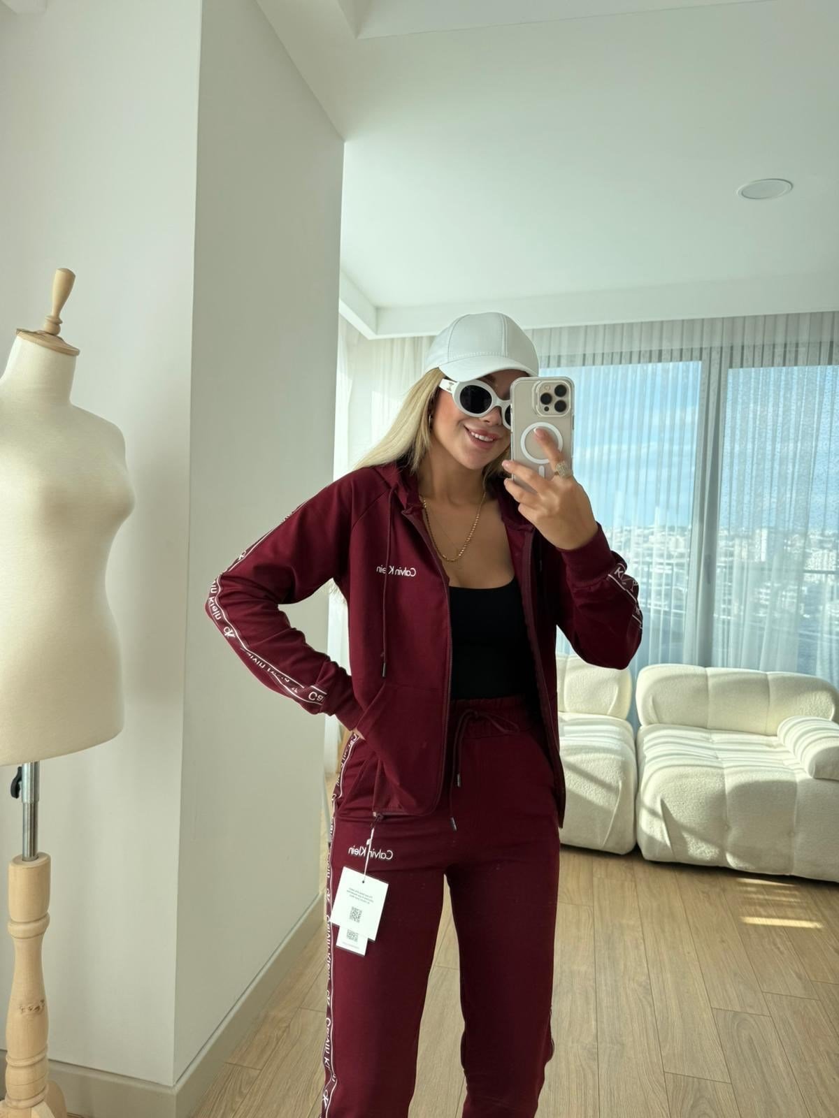 MAYRA İKİLİ BORDO