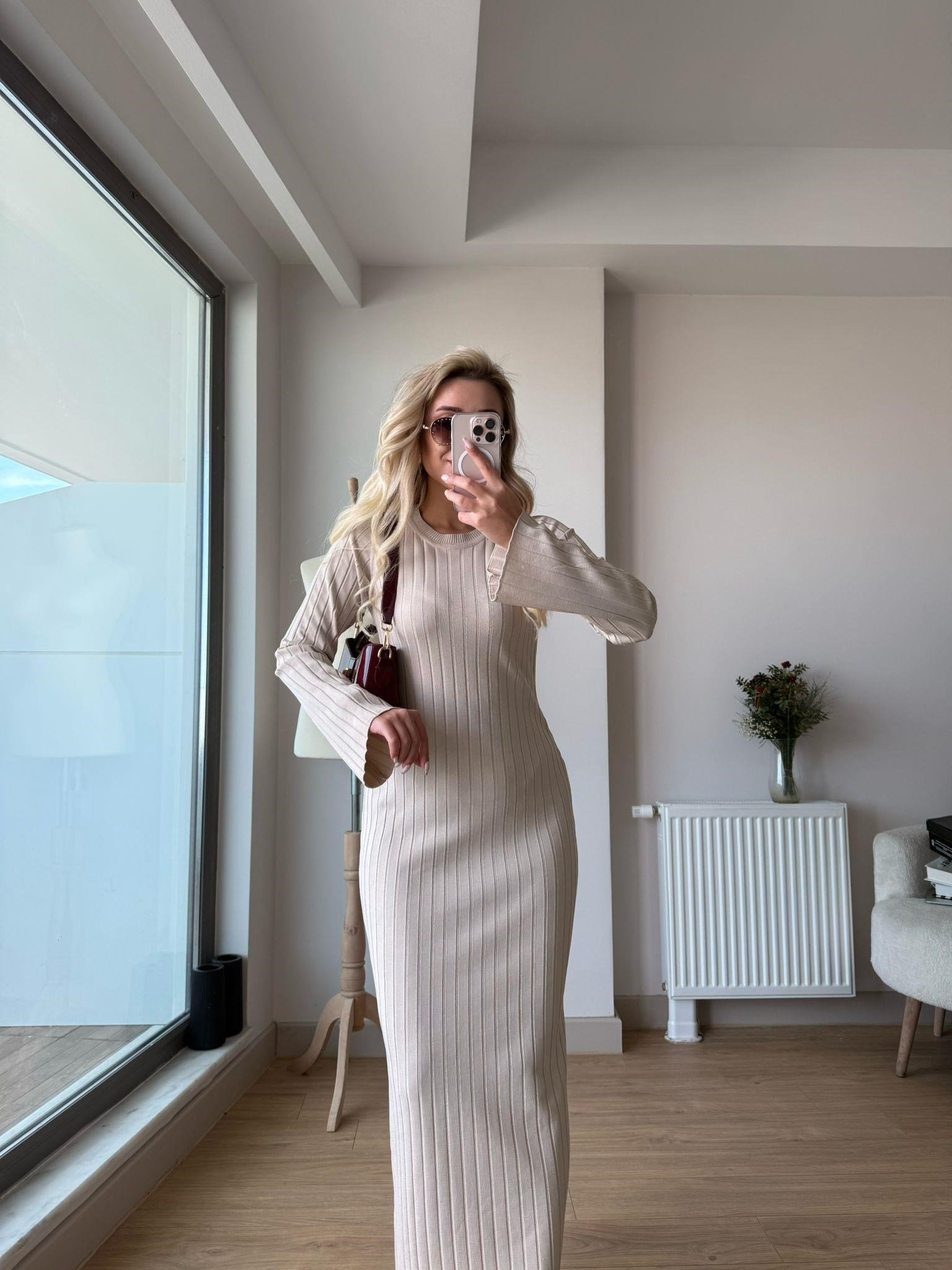 Nana elbise bej