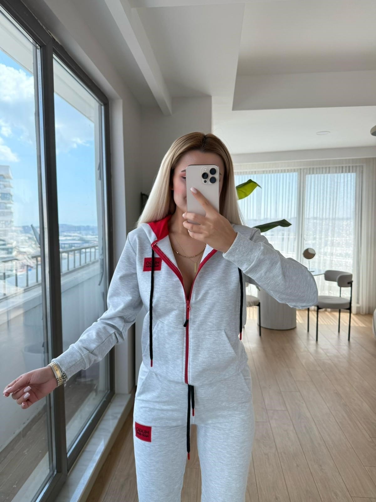Nice marka takım gri